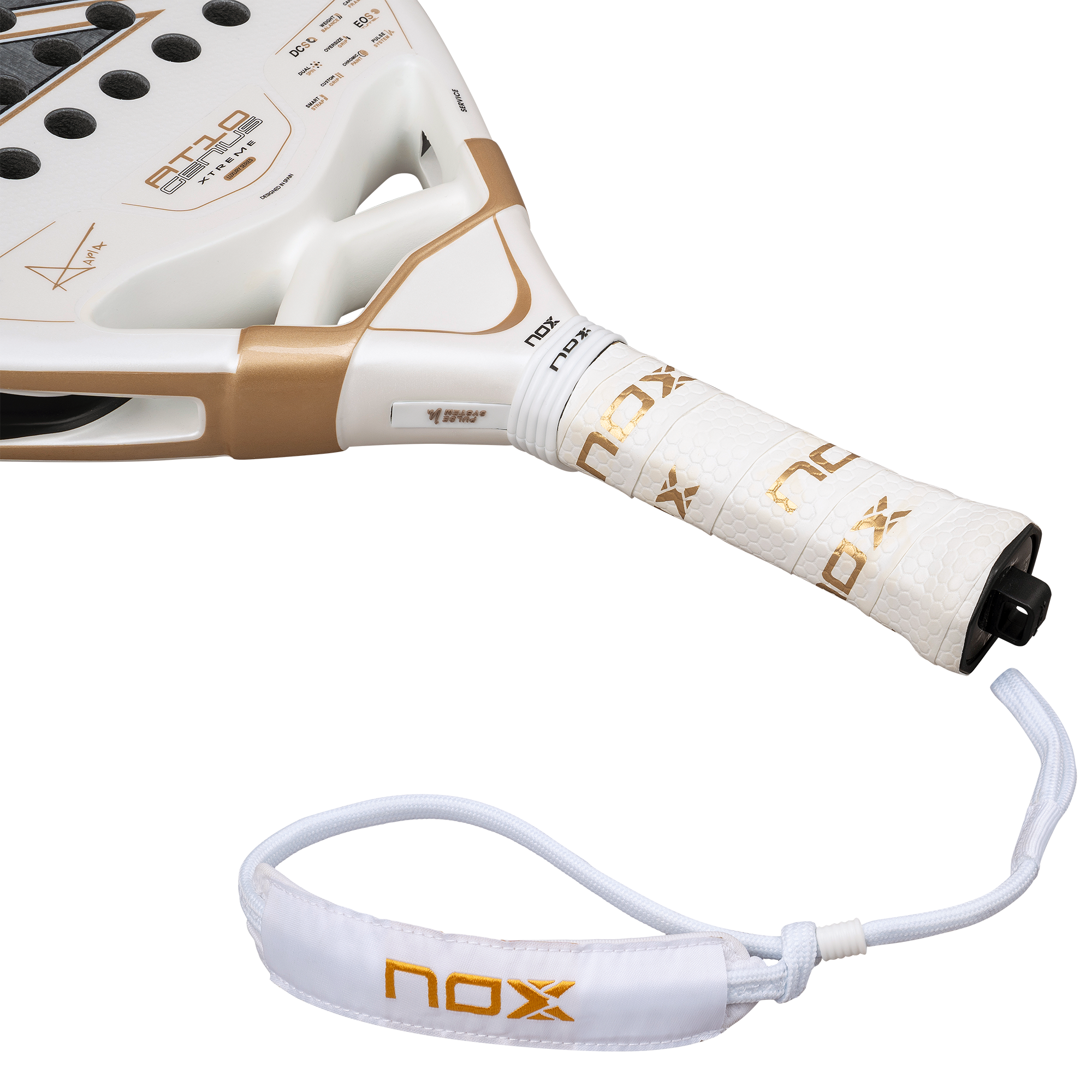 AT10 GENIUS 12K ALUM XTREM padelio raketė Nox