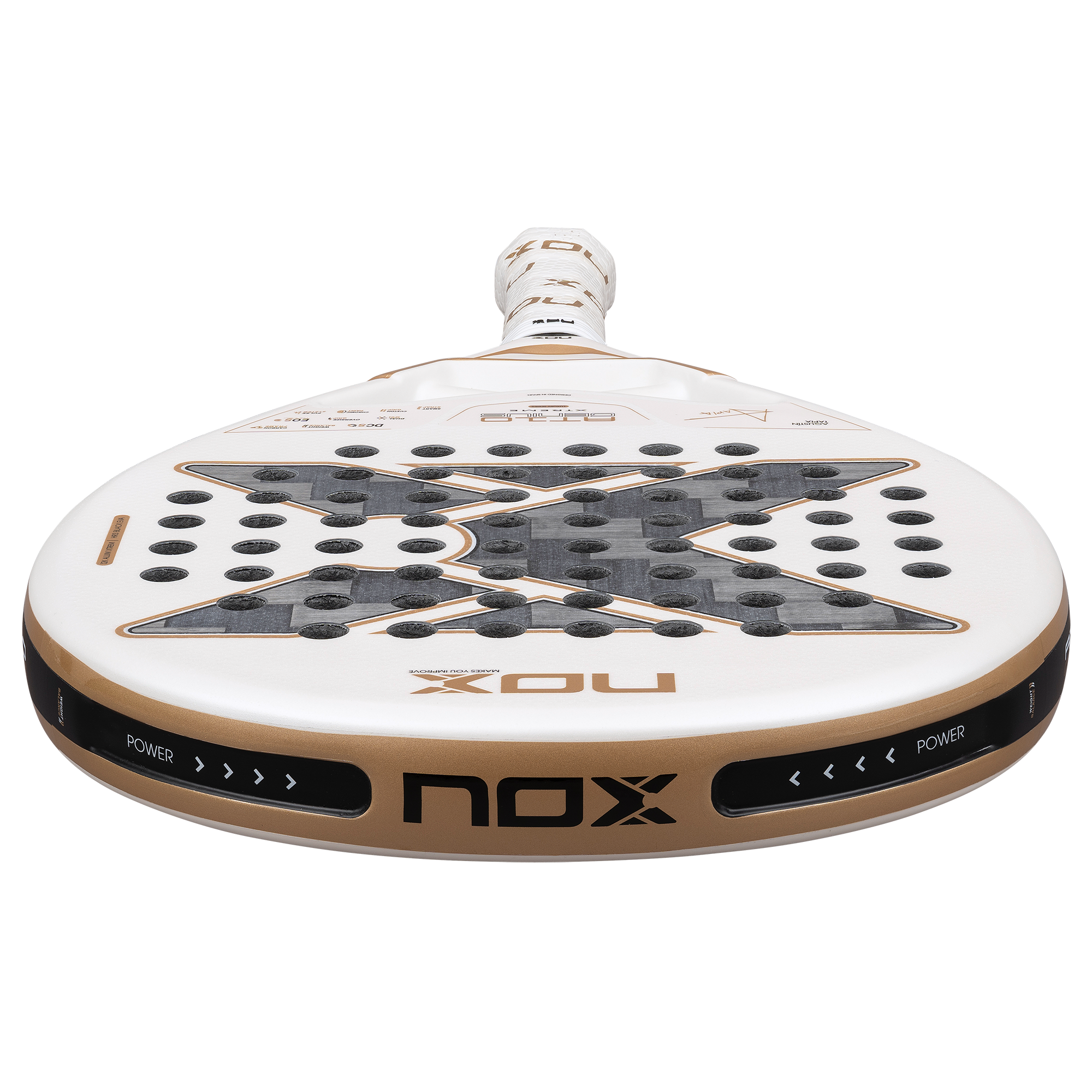 AT10 GENIUS 12K ALUM XTREM padelio raketė Nox