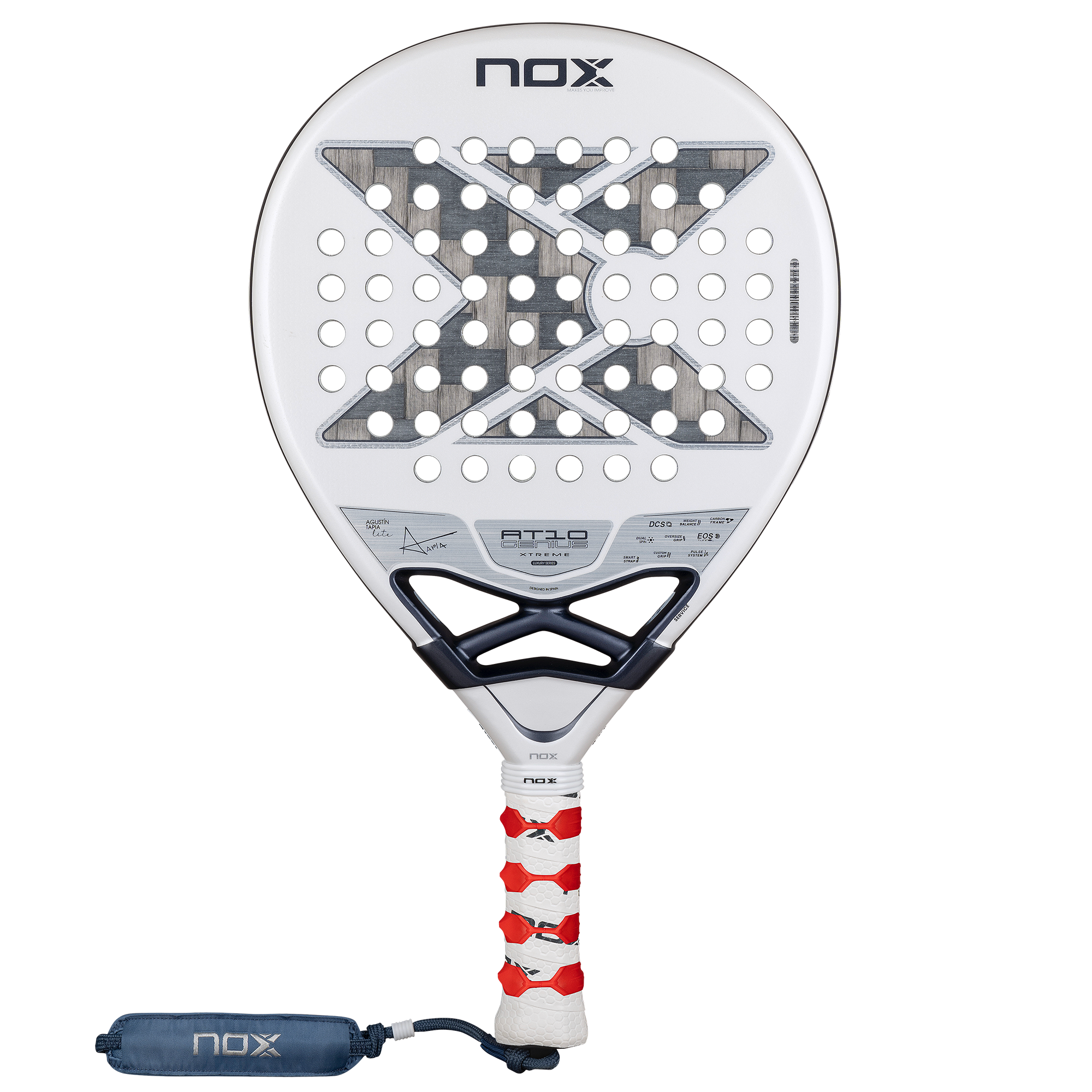 AT10 GENIUS 12K ALUM XTREM LITE padelio raketė Nox