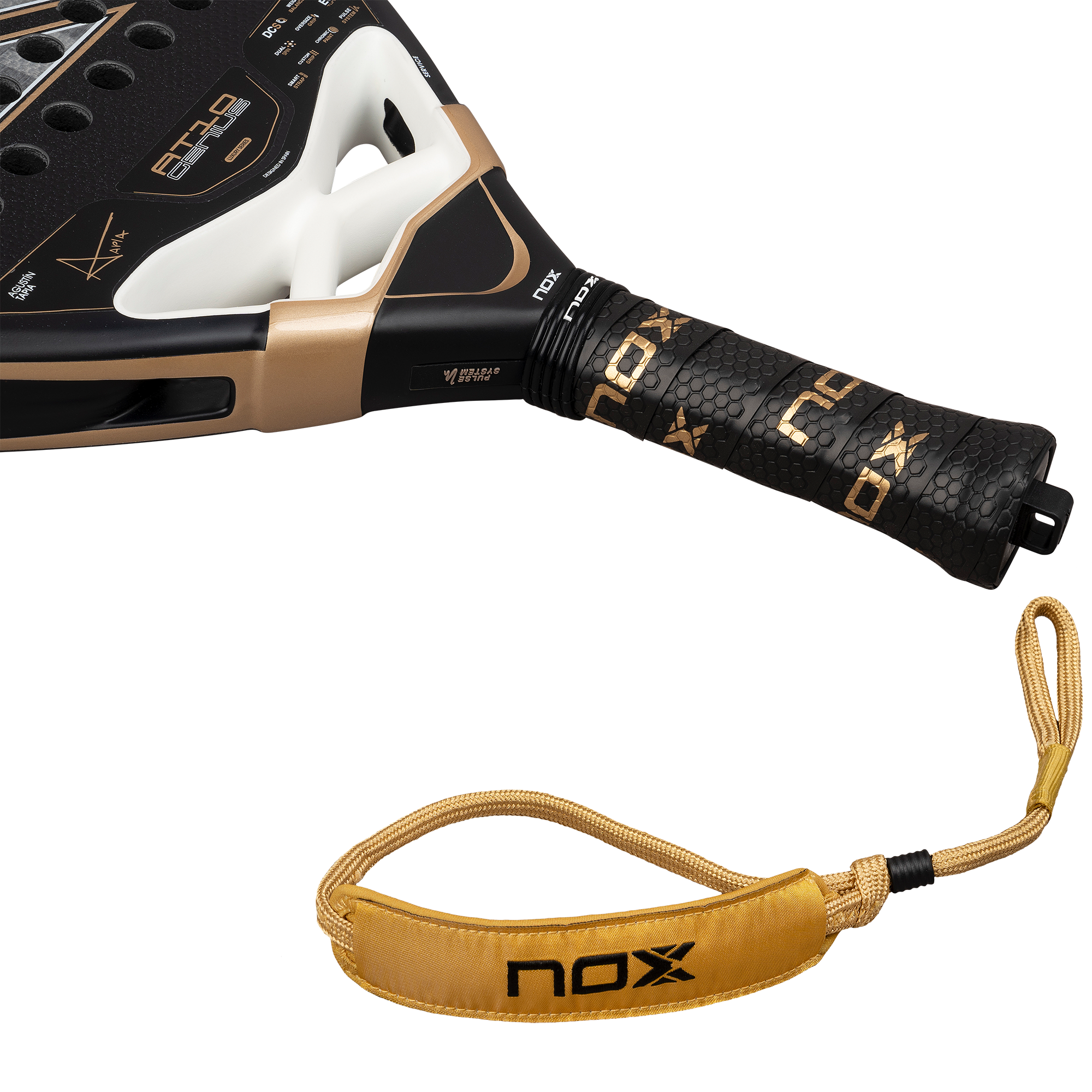 AT10 GENIUS 18K ALUM padelio raketė Nox