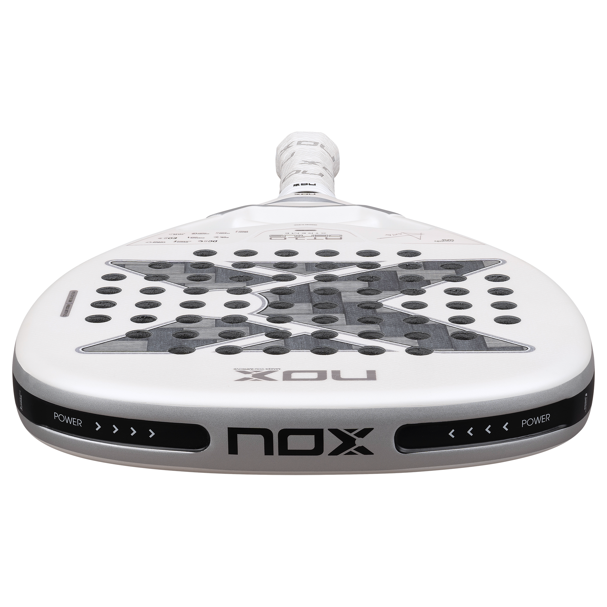 AT10 GENIUS ATTACK 12K ALUM XTREM padelio raketė Nox