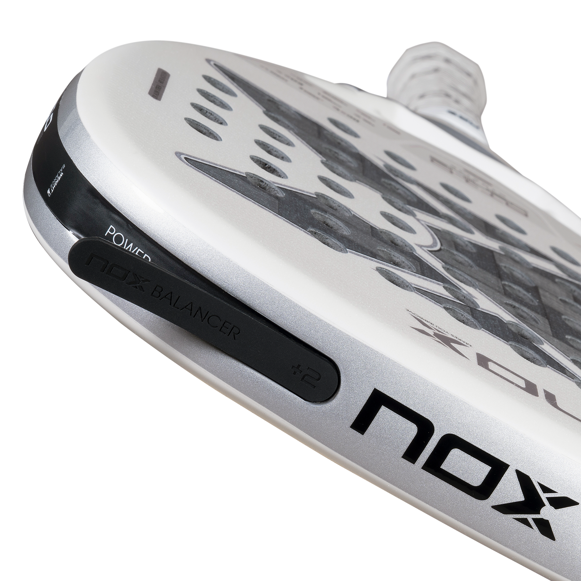 AT10 GENIUS ATTACK 12K ALUM XTREM padelio raketė Nox