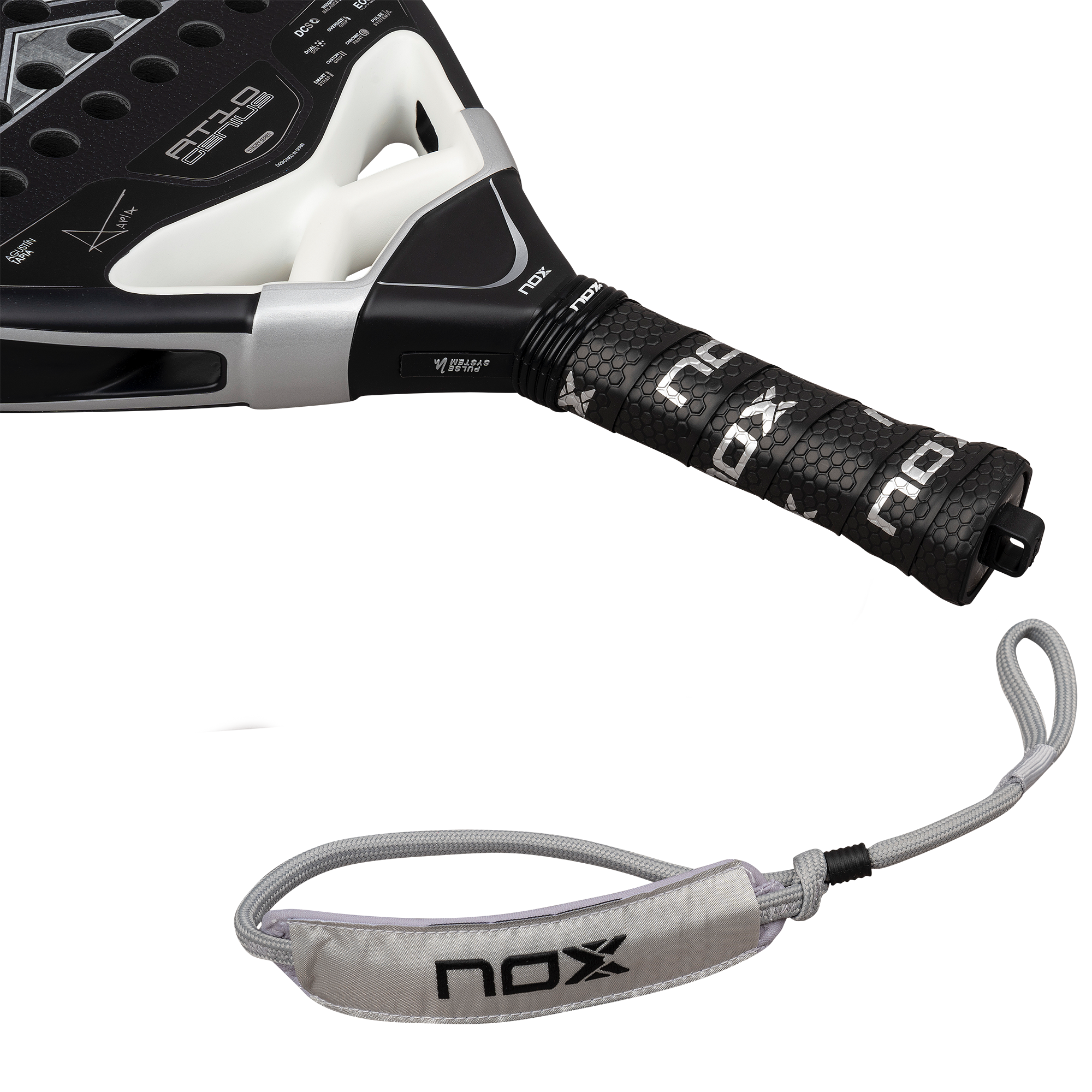 AT10 GENIUS ATTACK 18K ALUM padelio raketė Nox