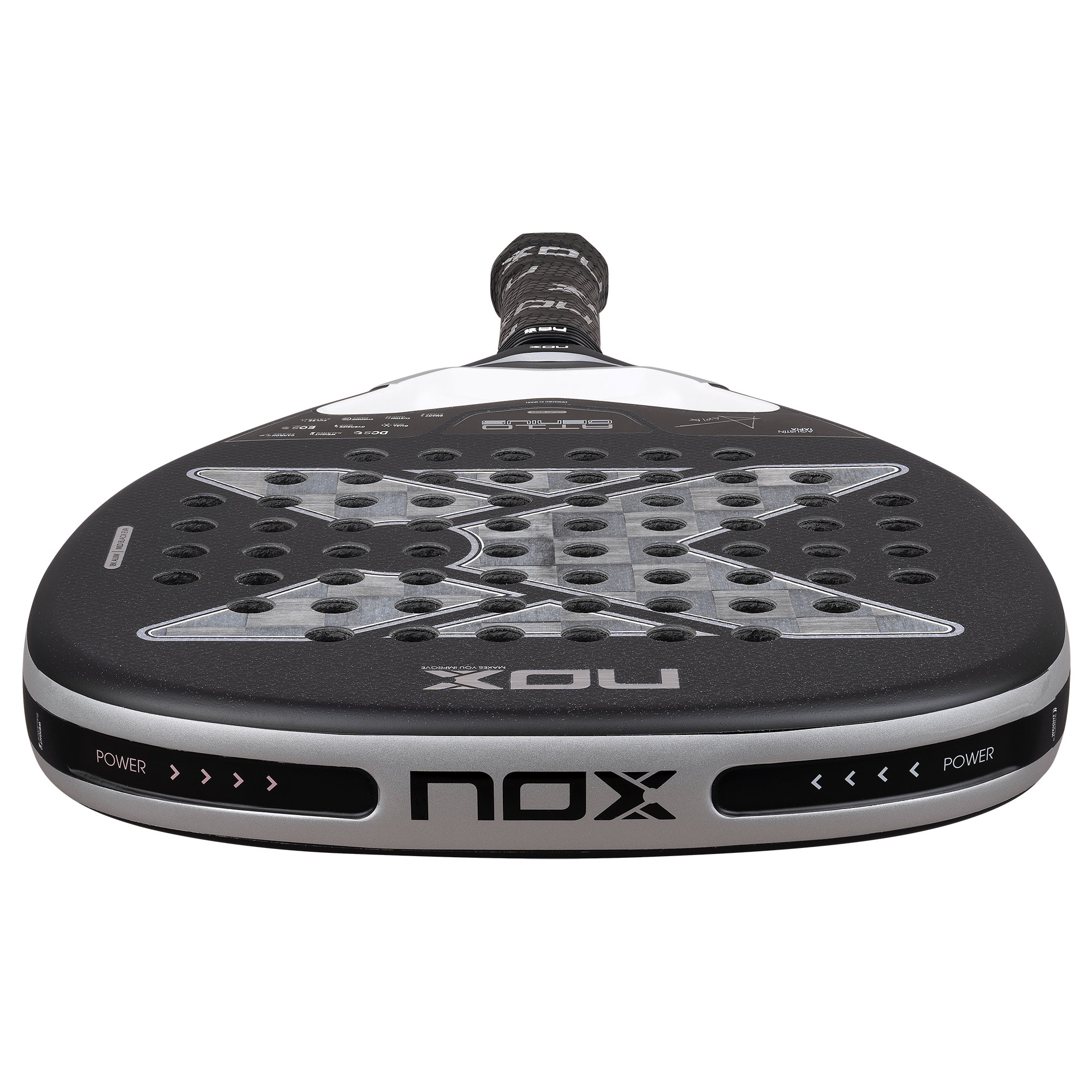 AT10 GENIUS ATTACK 18K ALUM padelio raketė Nox