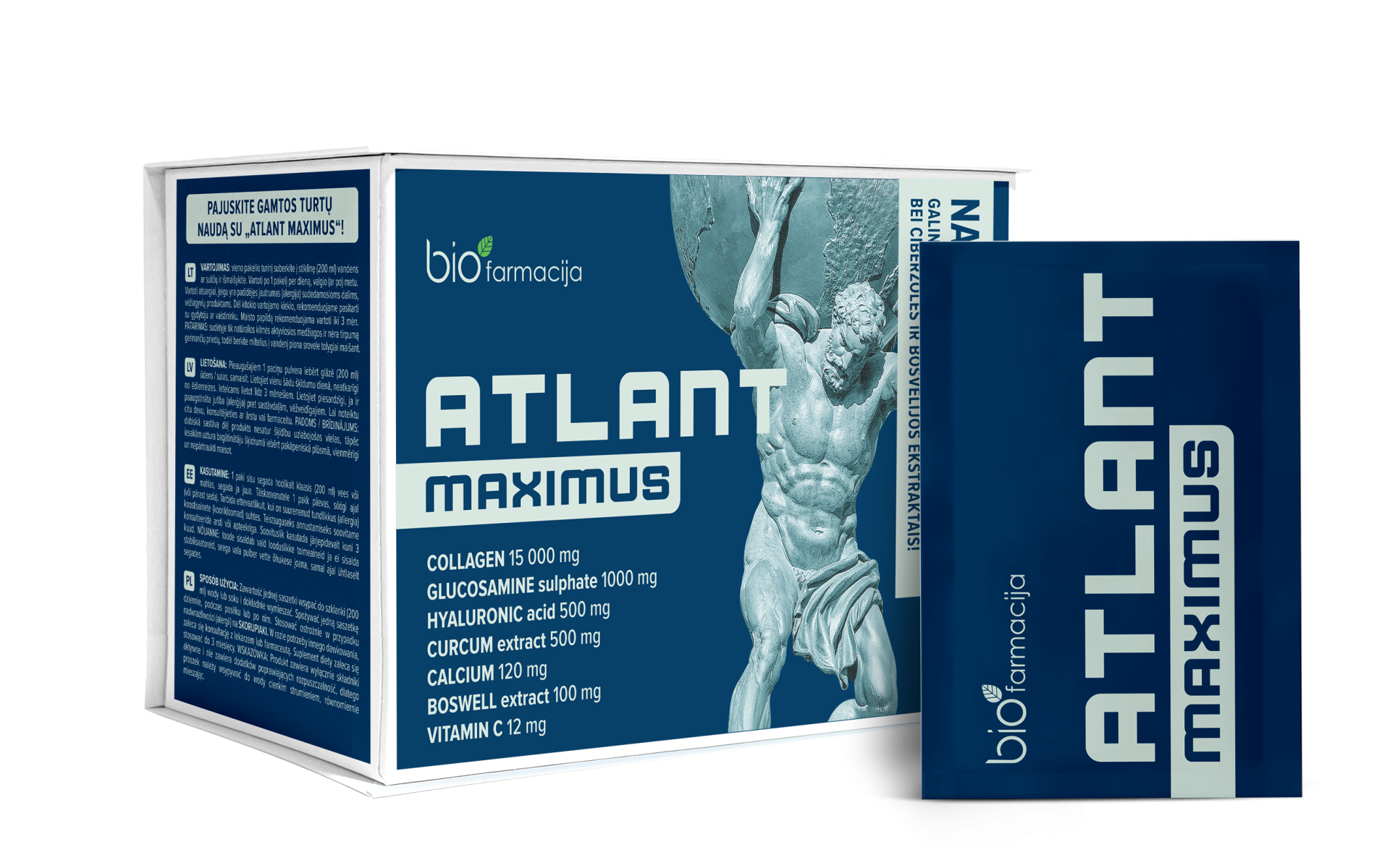 Atlant Maximus sanariams kolagenas
