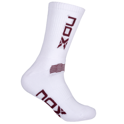 Padel socks NOX White Mid(39-45)