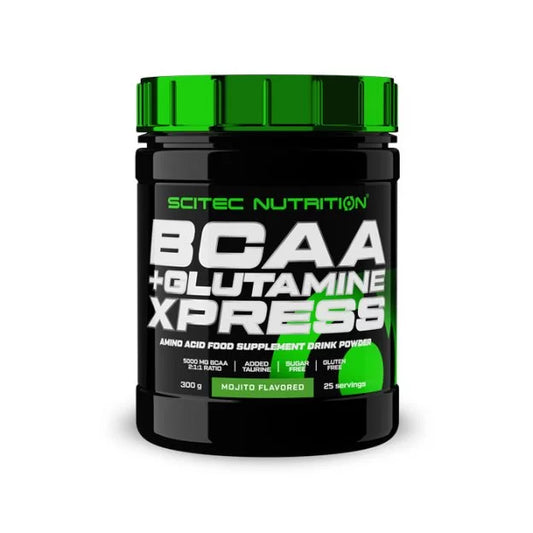 Scitec Nutrition "BCAA + Glutamine Xpress" Aminorūgščių kompleksas su glutaminu 300g
