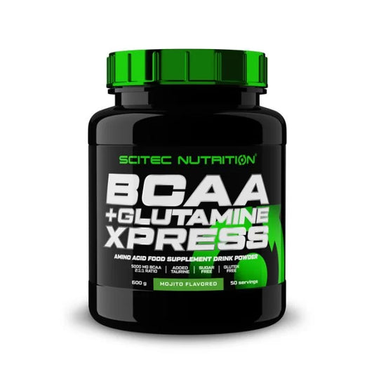 Scitec Nutrition BCAA + Glutamine Xpress Aminorūgščių kompleksas 600g