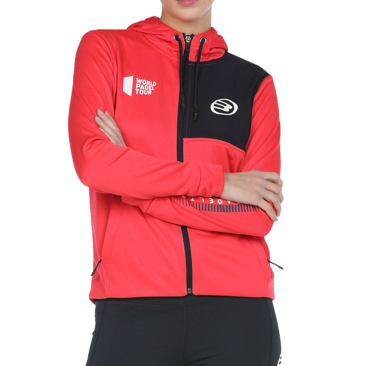 Bullpadel moteriškas džemperis Rodigal (sp. raudona)