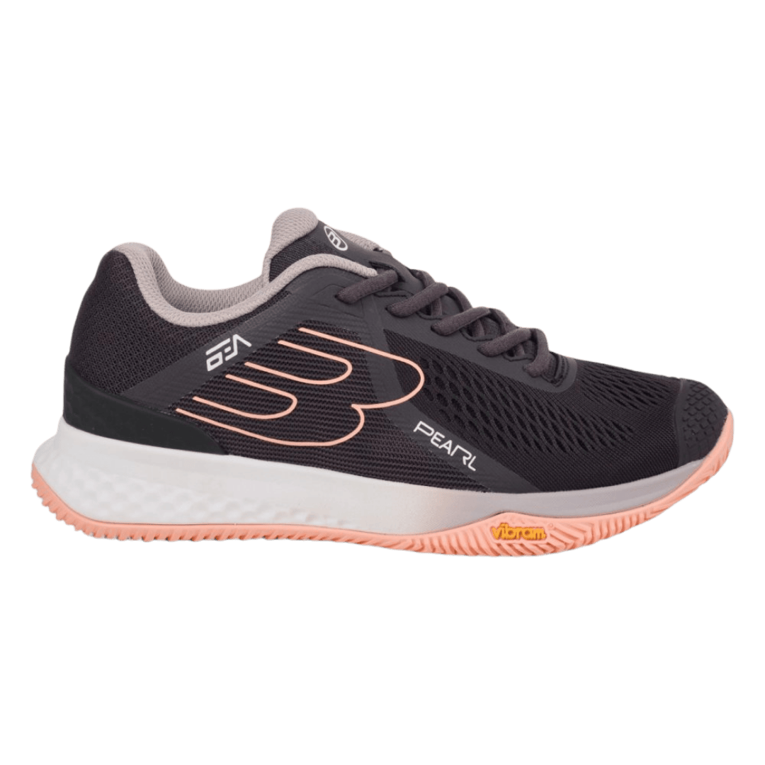 Bullpadel Pearl Vibram 25I padelio batai (sp.juoda/rožinė)