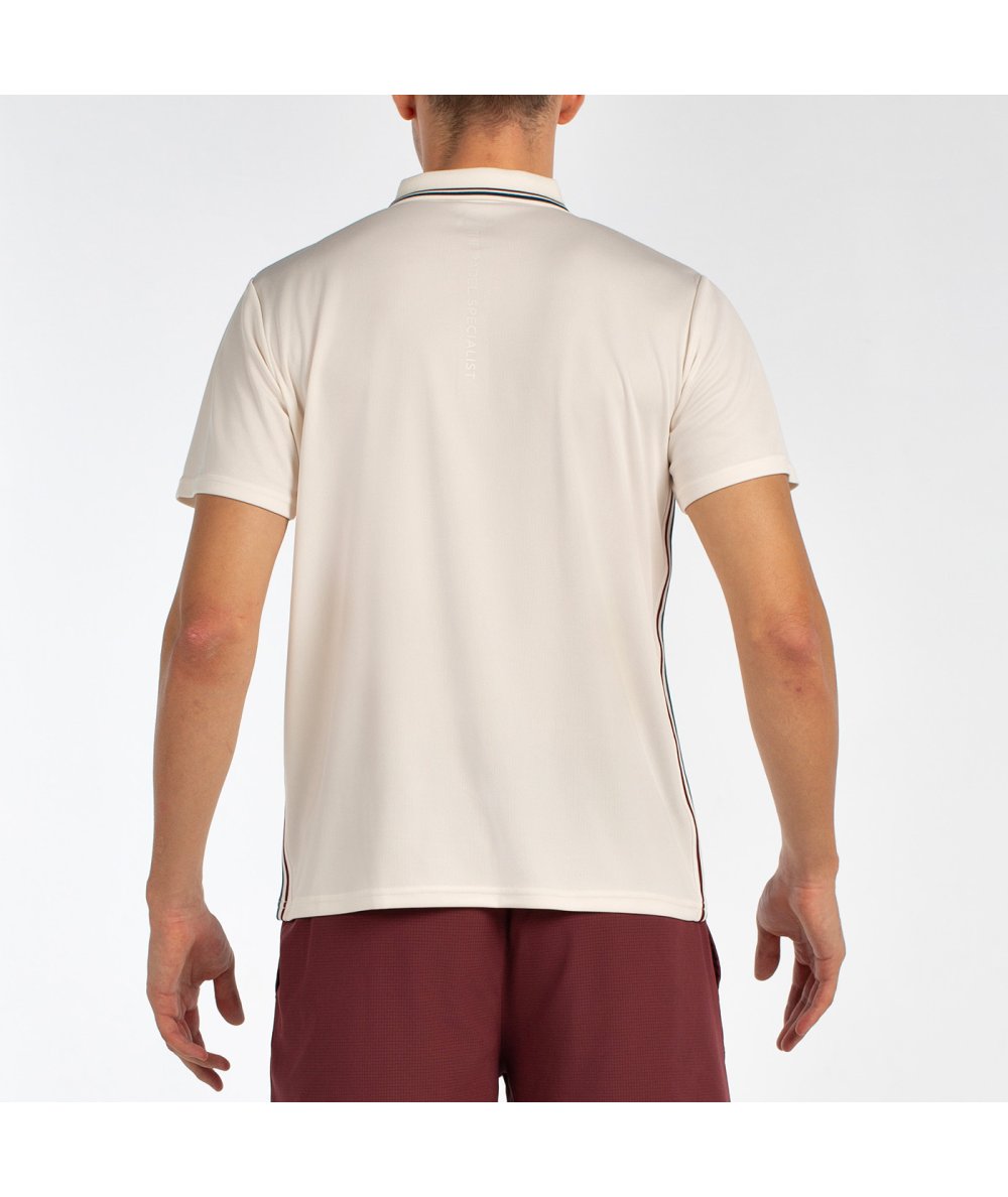 Bullpadel Arbo vyriški padelio polo marškinėliai (sp. balta)