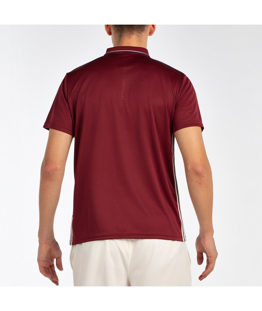 Bullpadel Arbo vyriški padelio polo marškinėliai (sp. bordo)