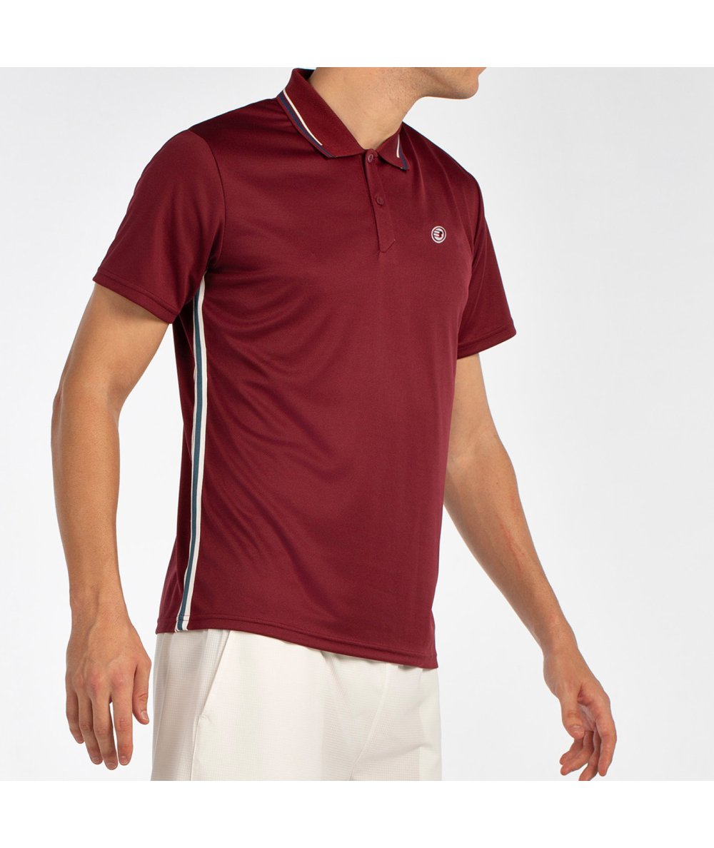 Bullpadel Arbo vyriški padelio polo marškinėliai (sp. bordo)