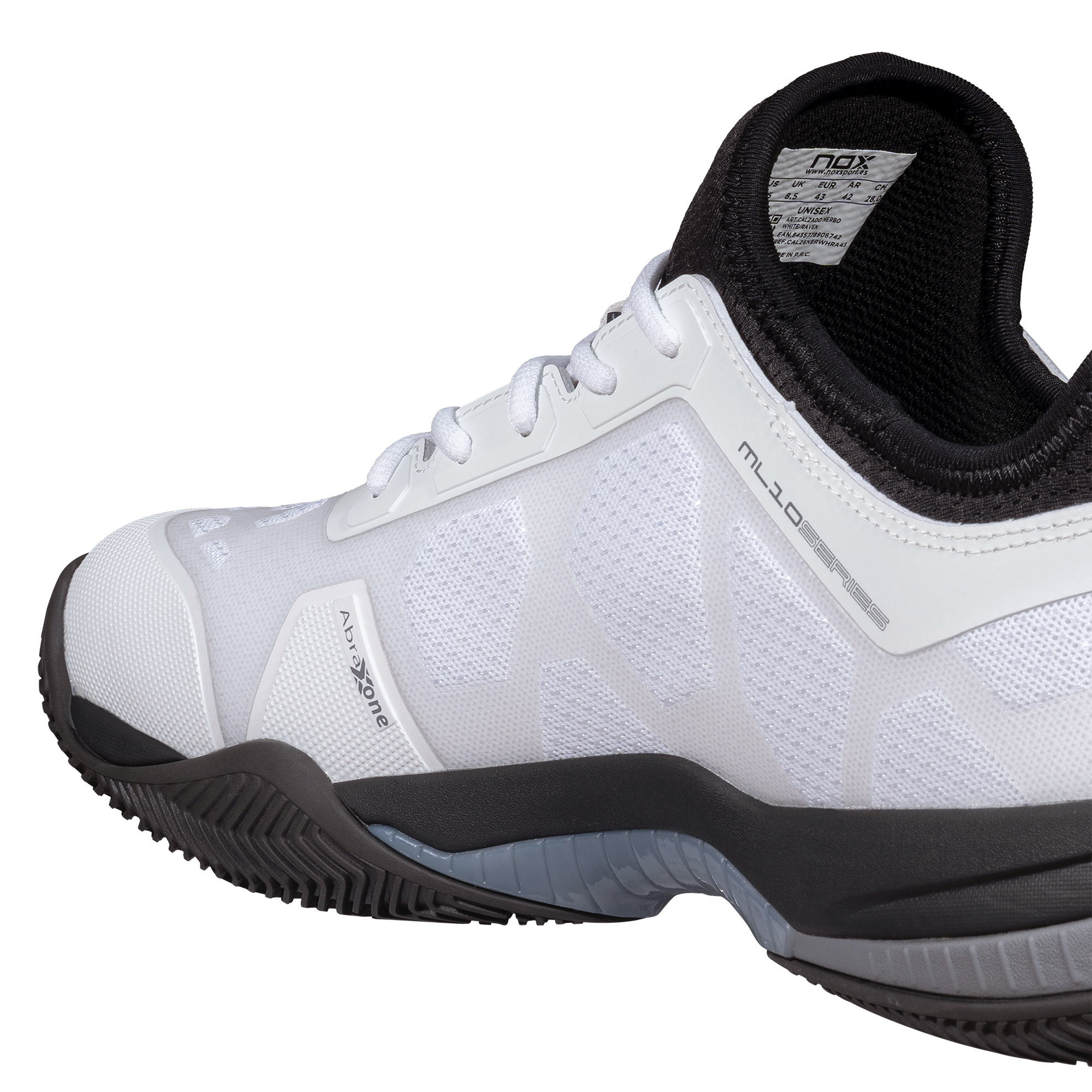 NERBO WHITE/RAVEN men's shoes