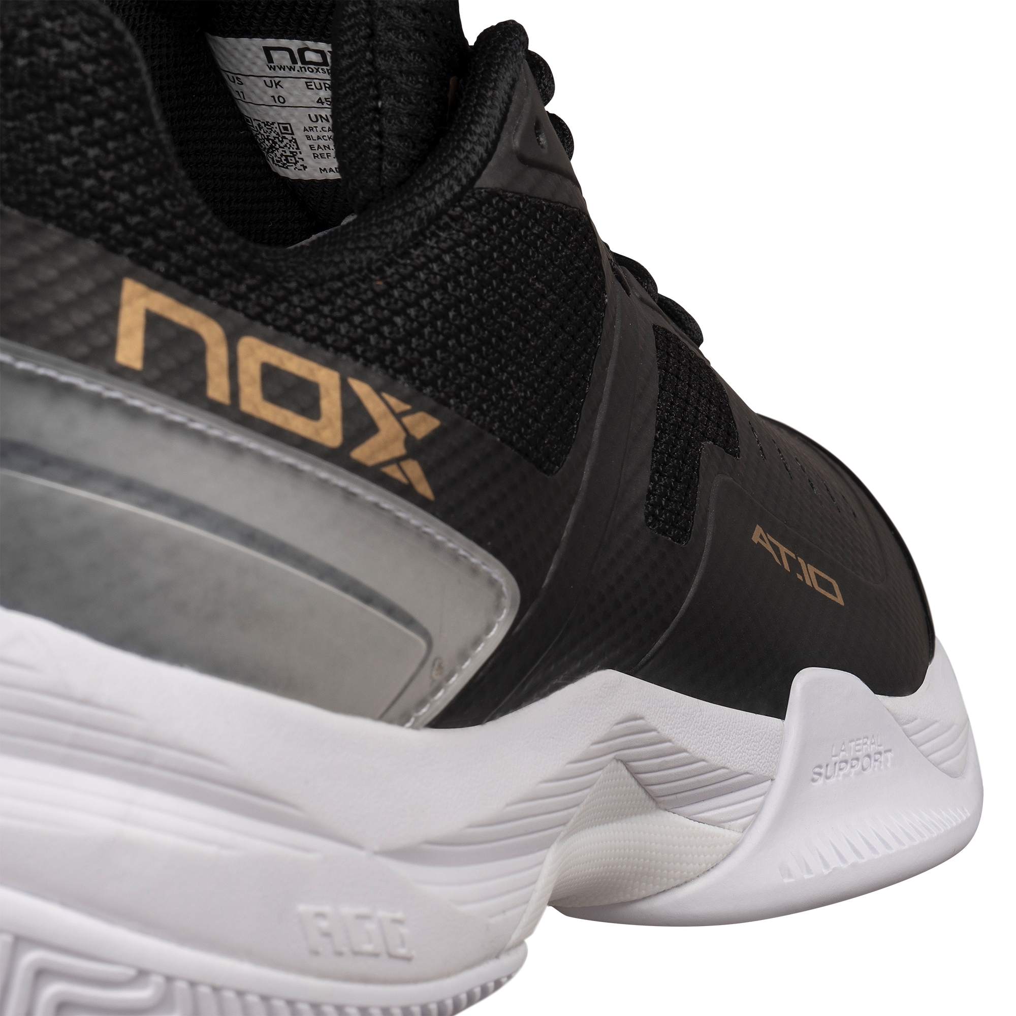 NOX AT1 Pro Black/Gold Boots