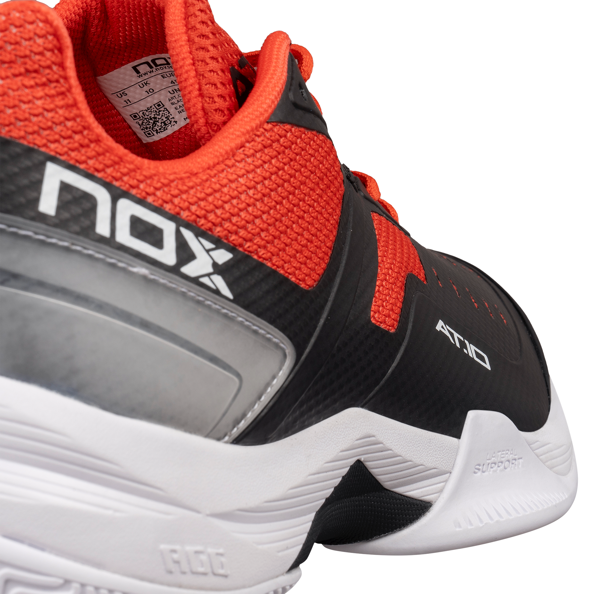 NOX AT1 Pro Black/Red Shoes