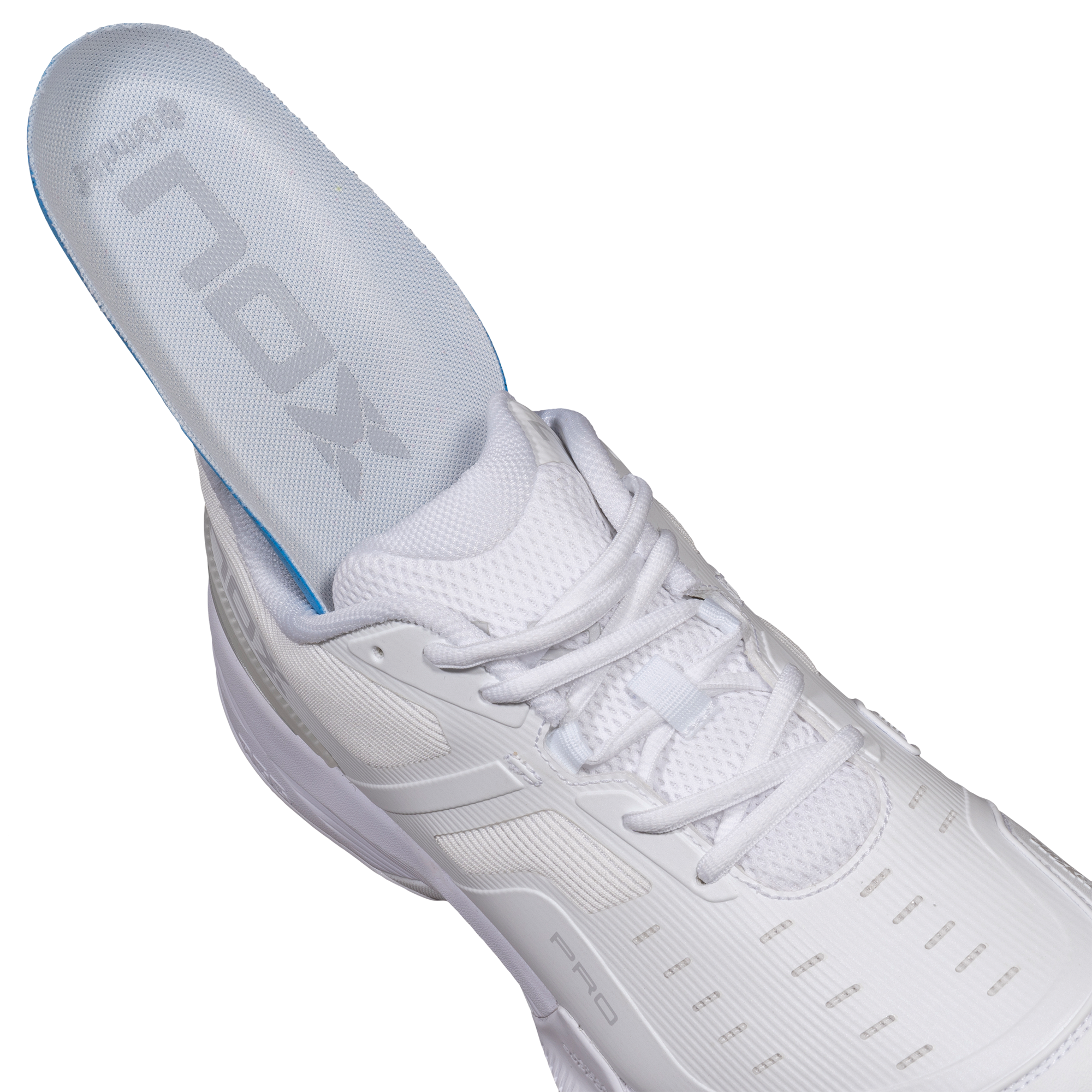 NOX AT10 PRO WHITE/GREY padelio batai