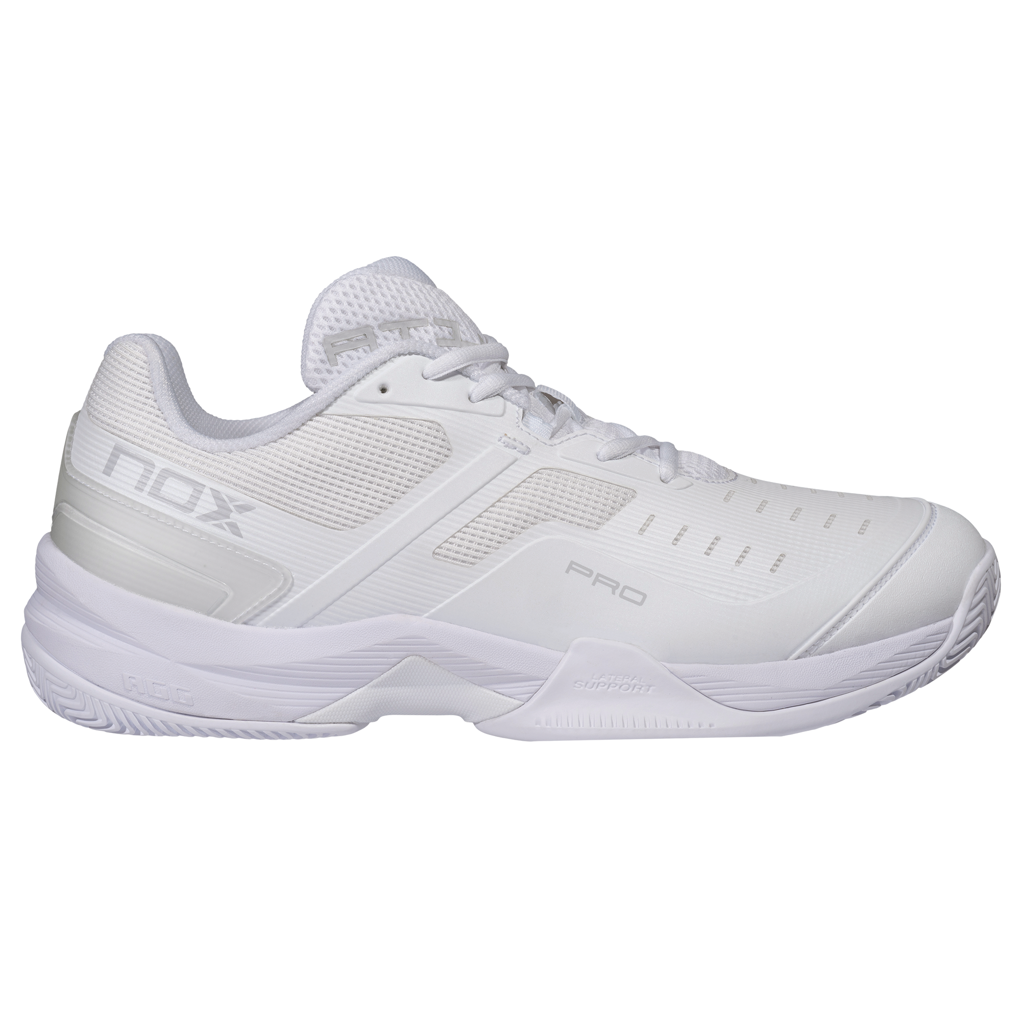 NOX AT10 PRO WHITE/GREY padelio batai