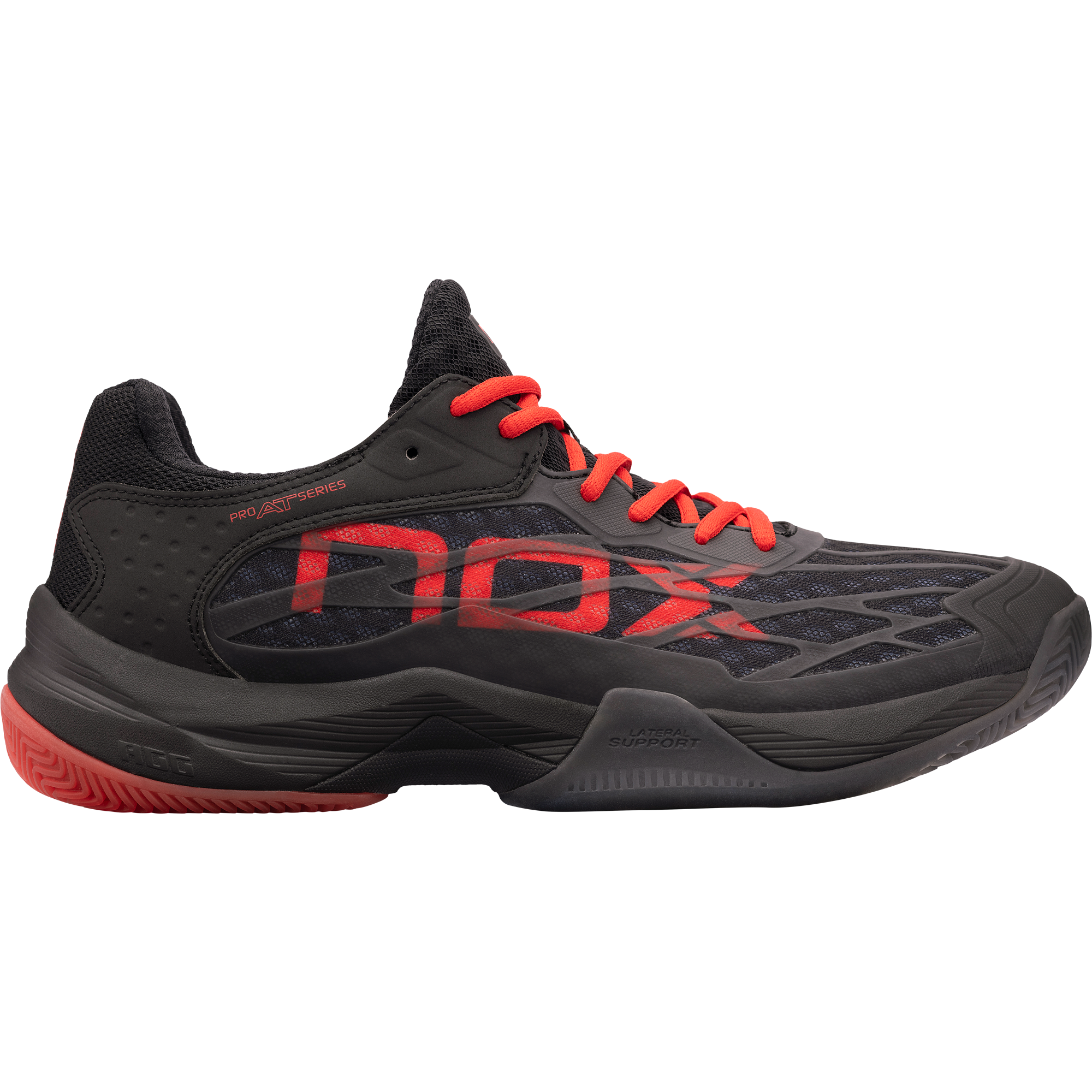 NOX AT10 LUX BLACK/RED padel shoes