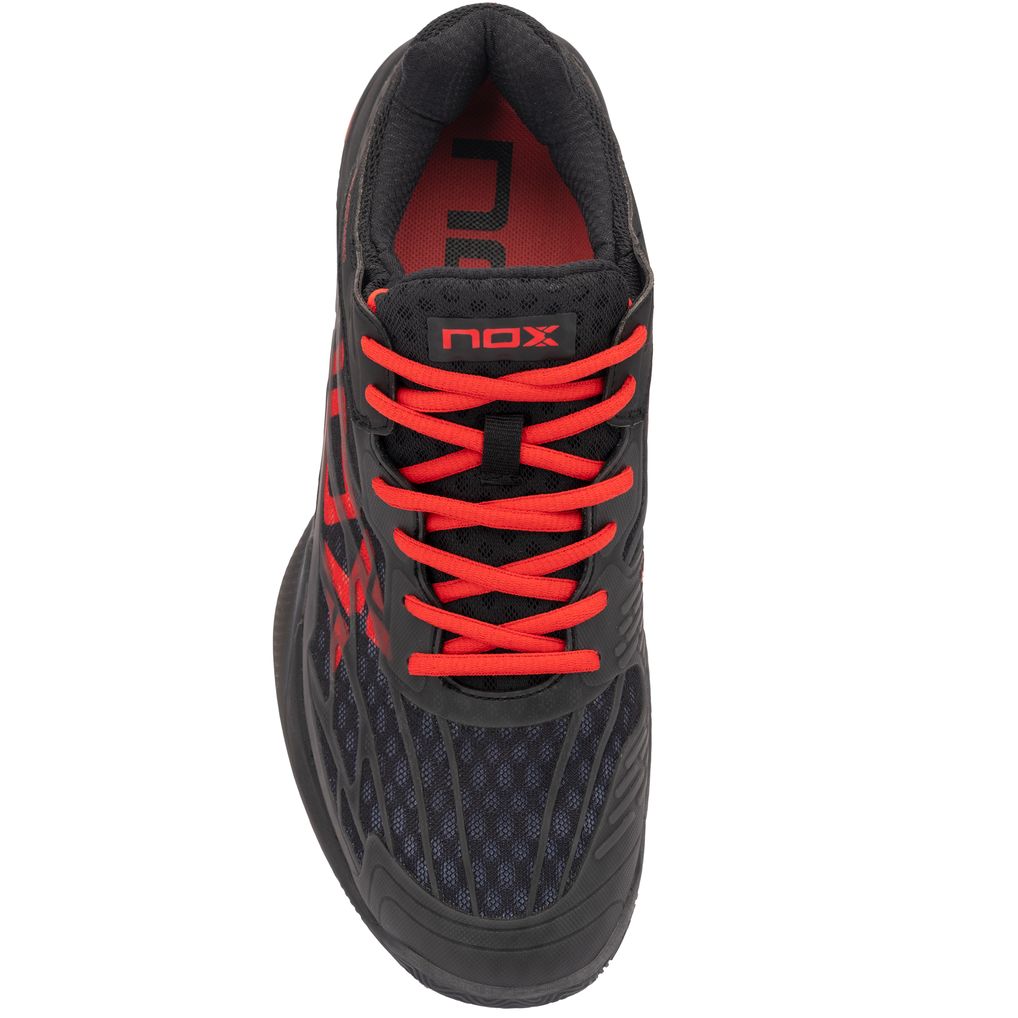 NOX AT10 LUX BLACK/RED padel shoes
