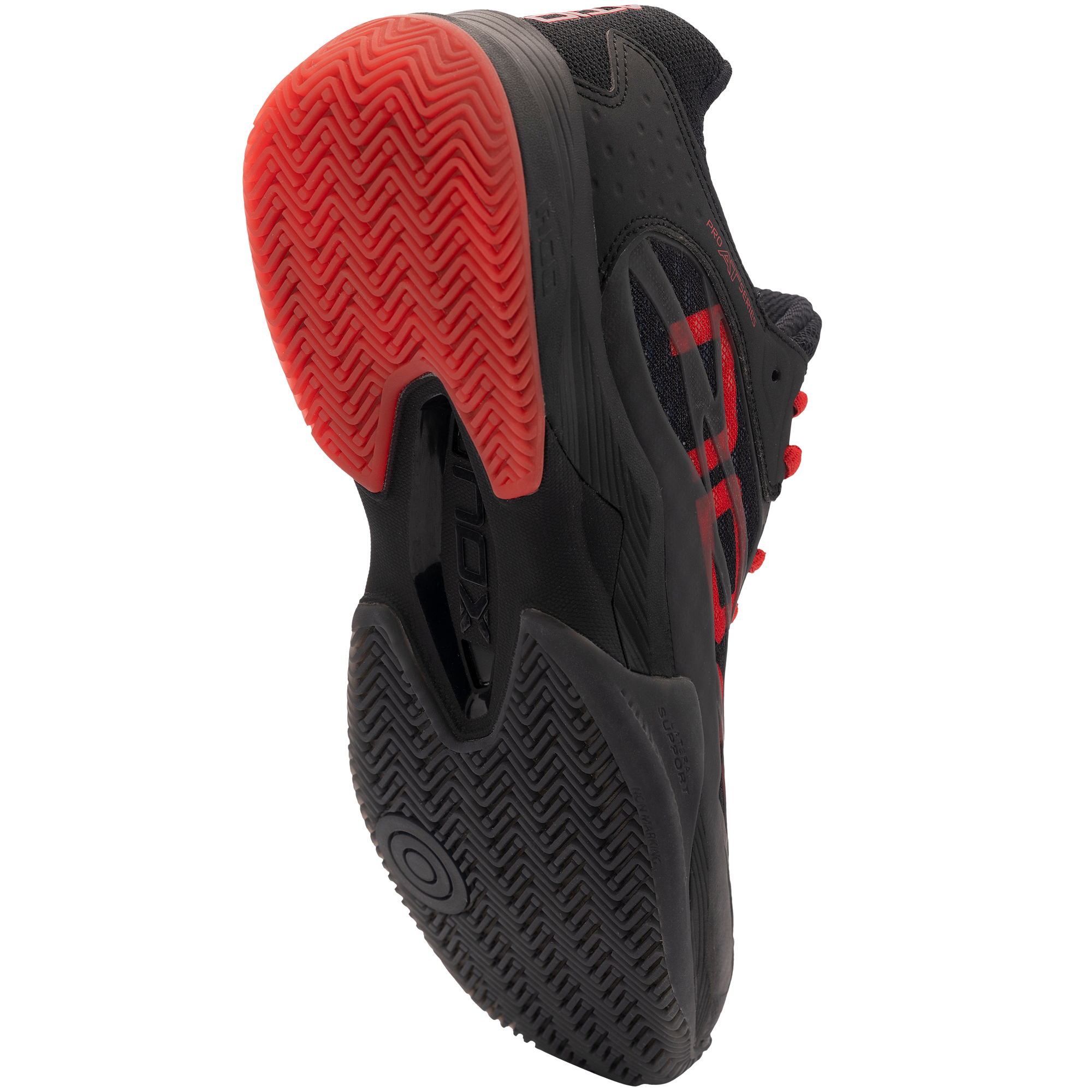 NOX AT10 LUX BLACK/RED padel shoes