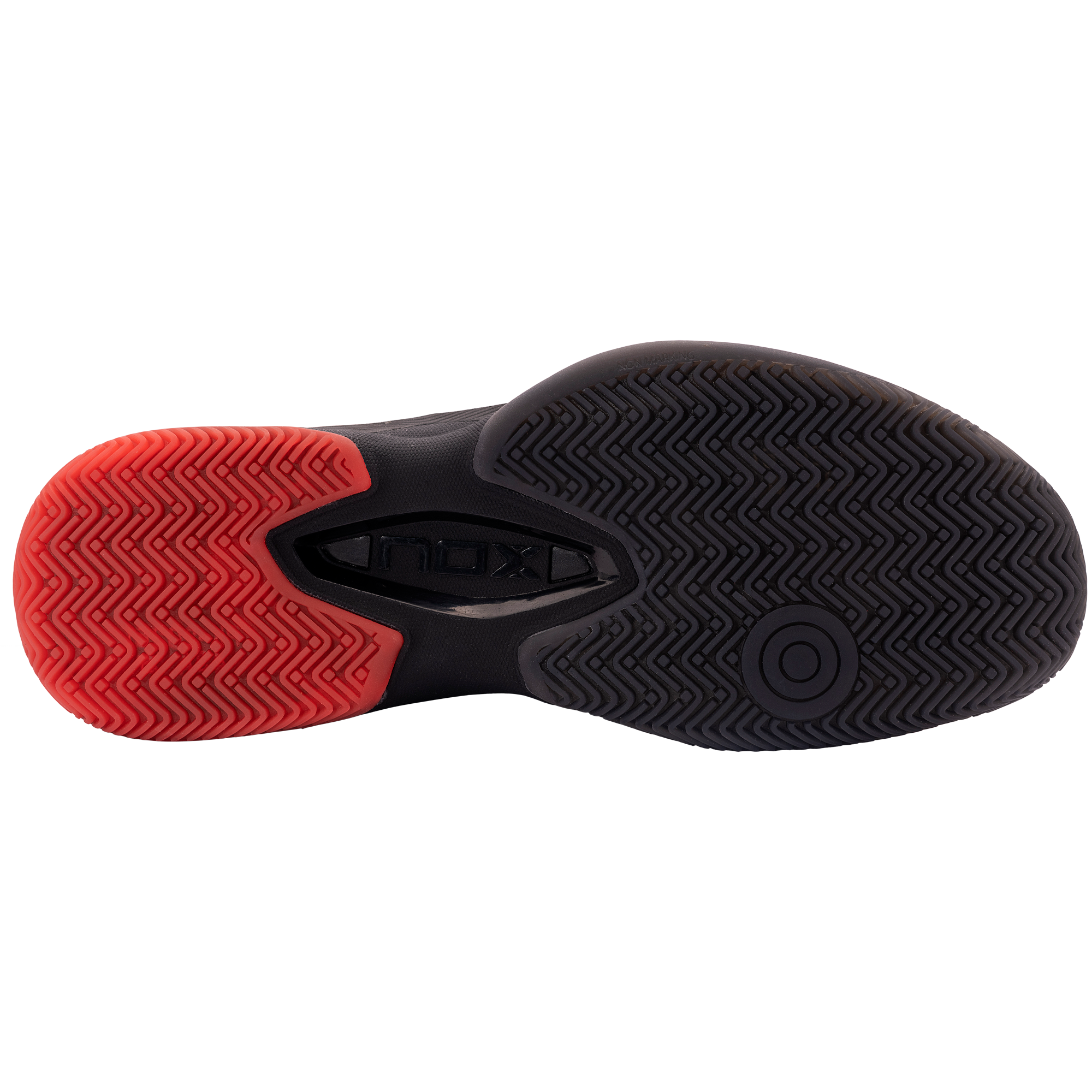 NOX AT10 LUX BLACK/RED padel shoes