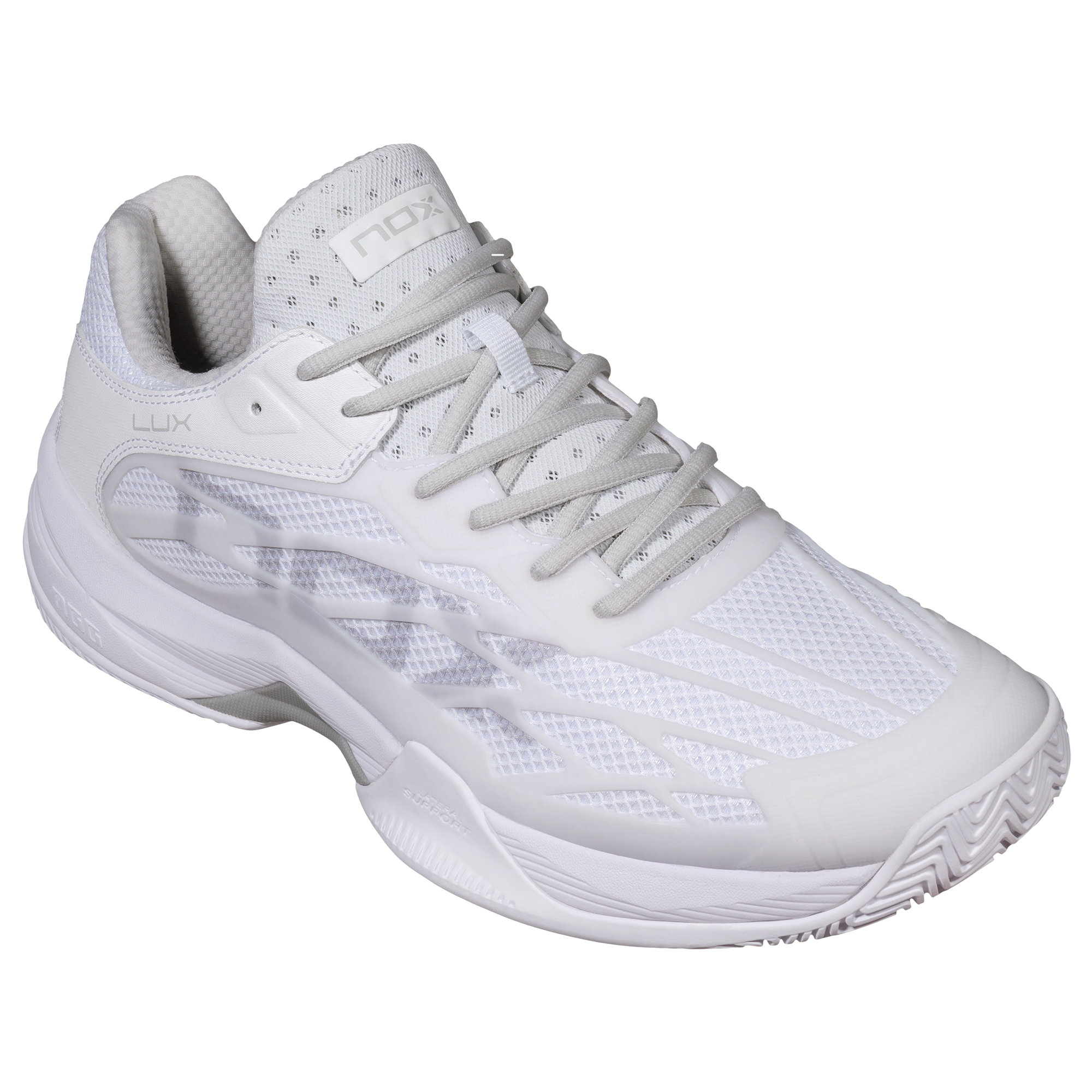 NOX AT10 LUX WHITE/GREY padelio batai