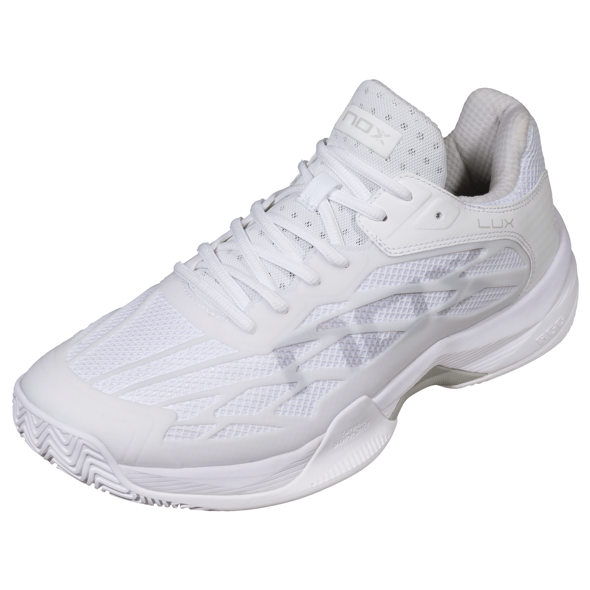 NOX AT10 LUX WHITE/GREY padelio batai