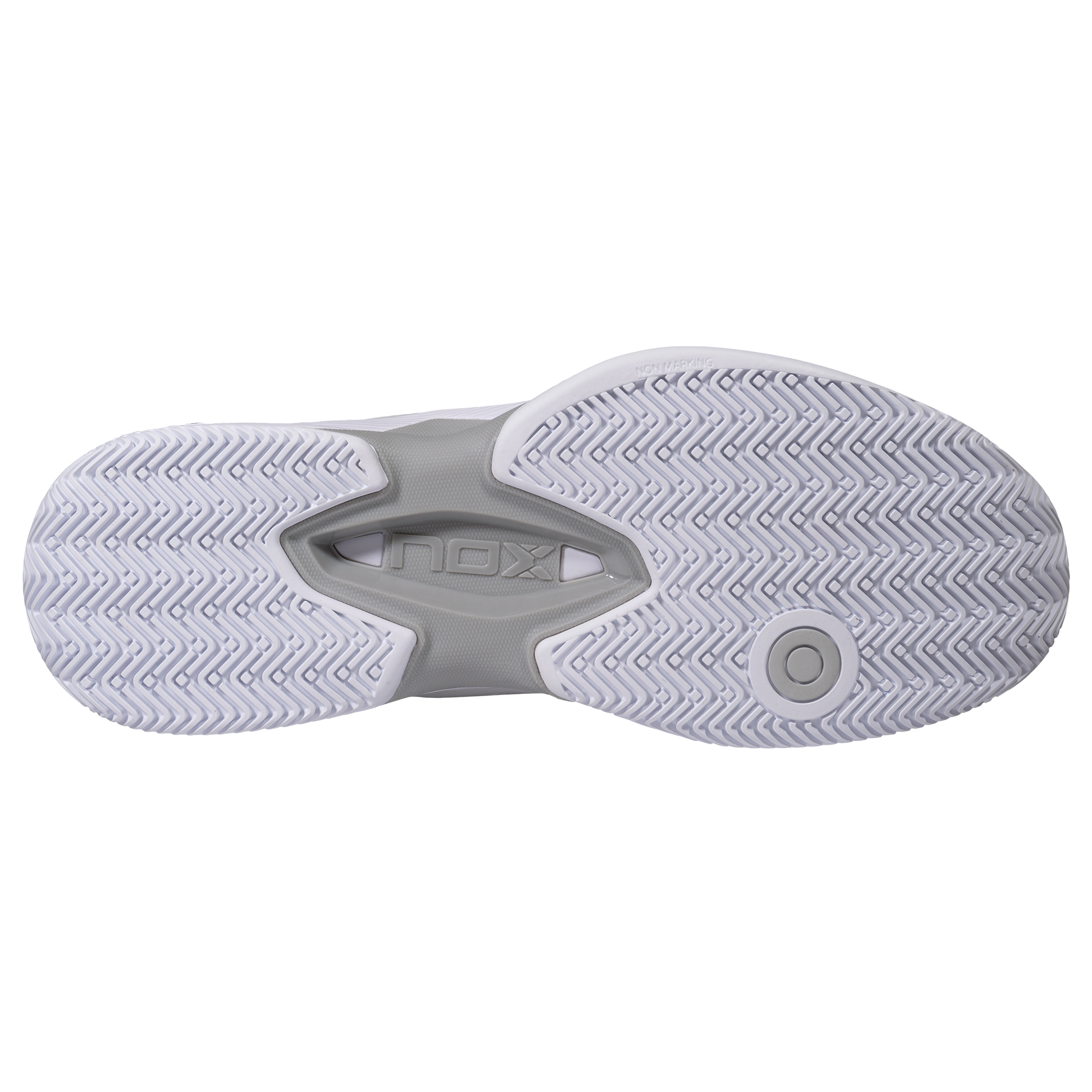 NOX AT10 LUX WHITE/GREY padelio batai