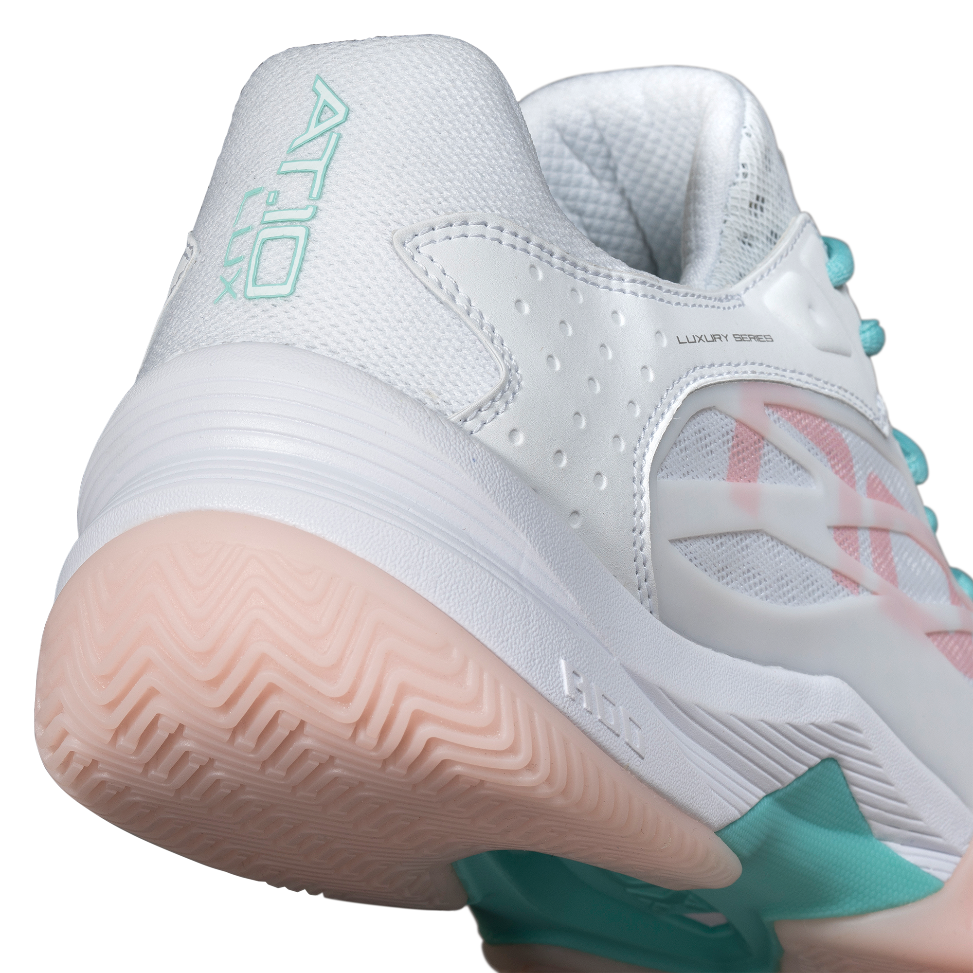 NOX AT10 LUX WHITE/POTPURRI platform shoes