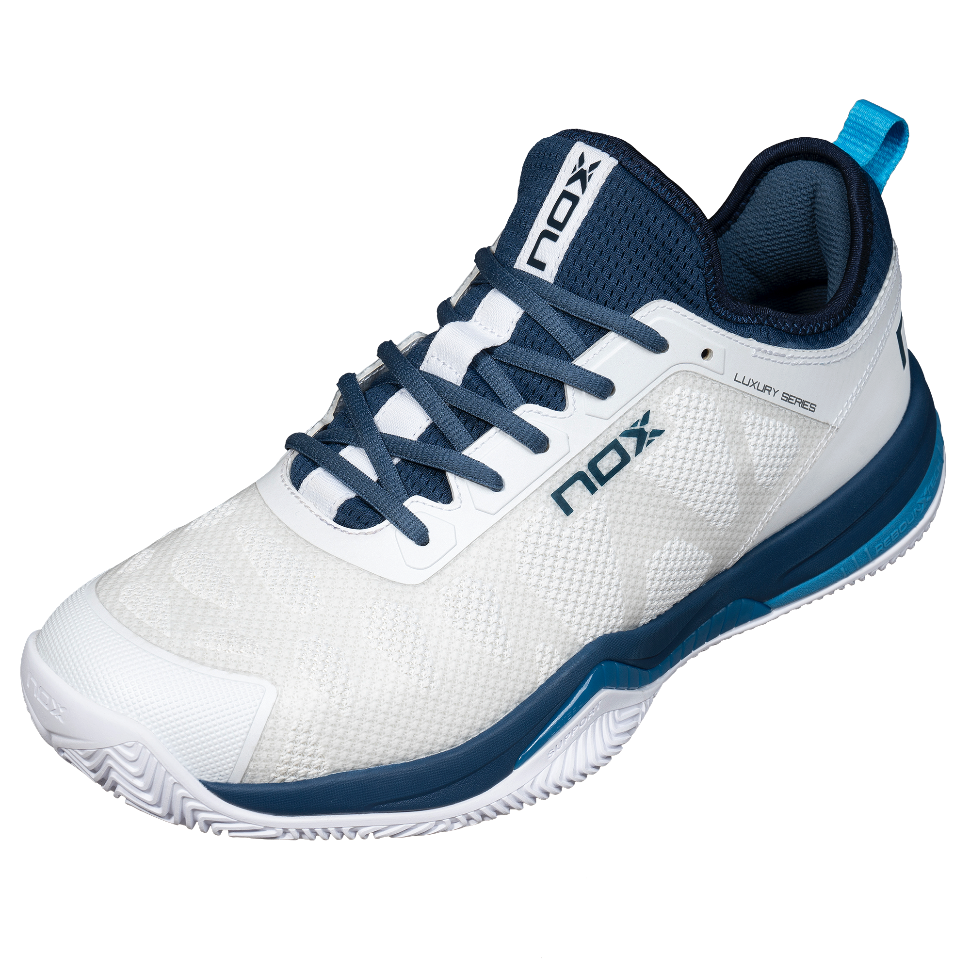 NOX NERBO WHITE/SWEDISH BLUE platform shoes