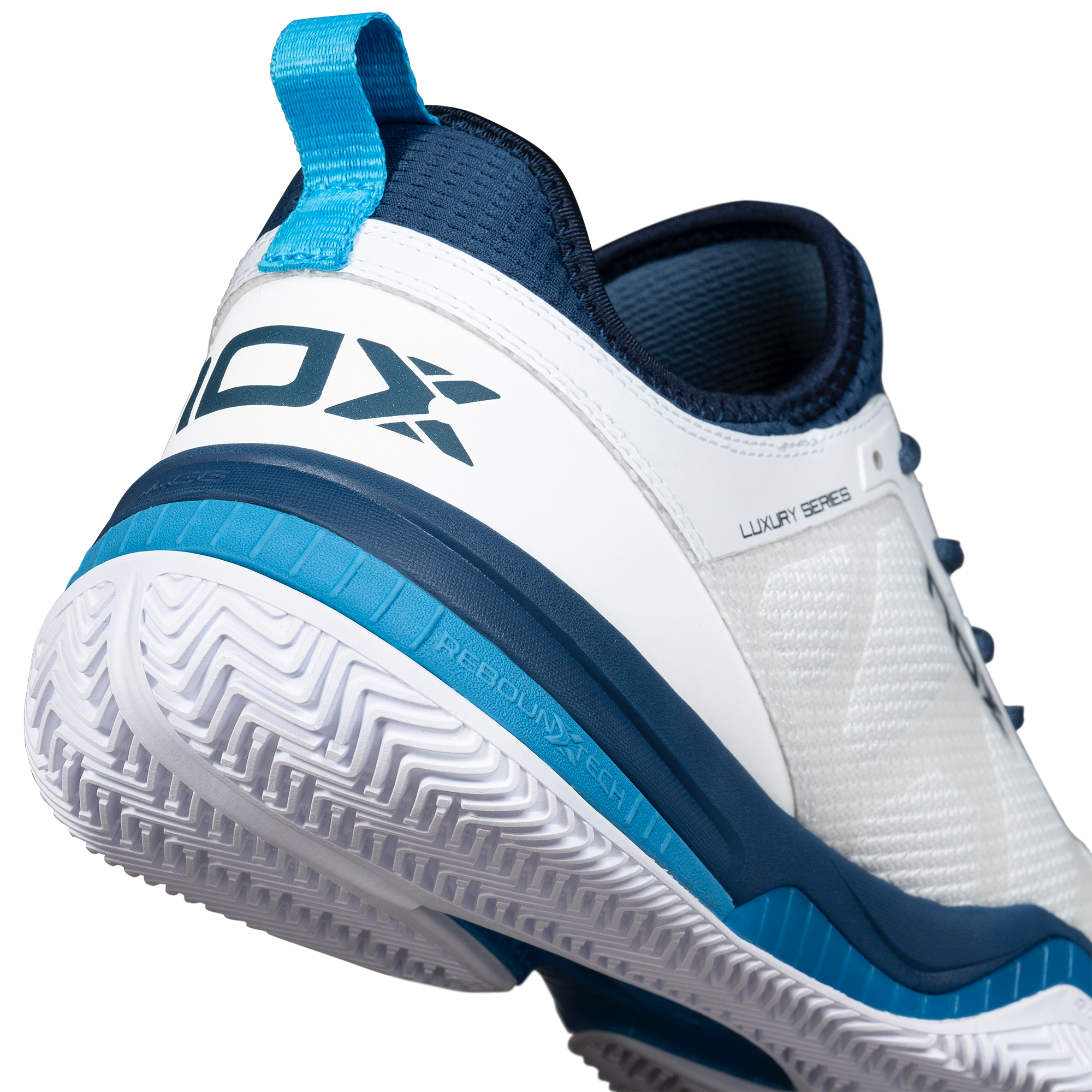 NOX NERBO WHITE/SWEDISH BLUE platform shoes