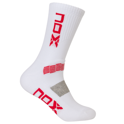 Padel socks NOX White Mid(39-45)