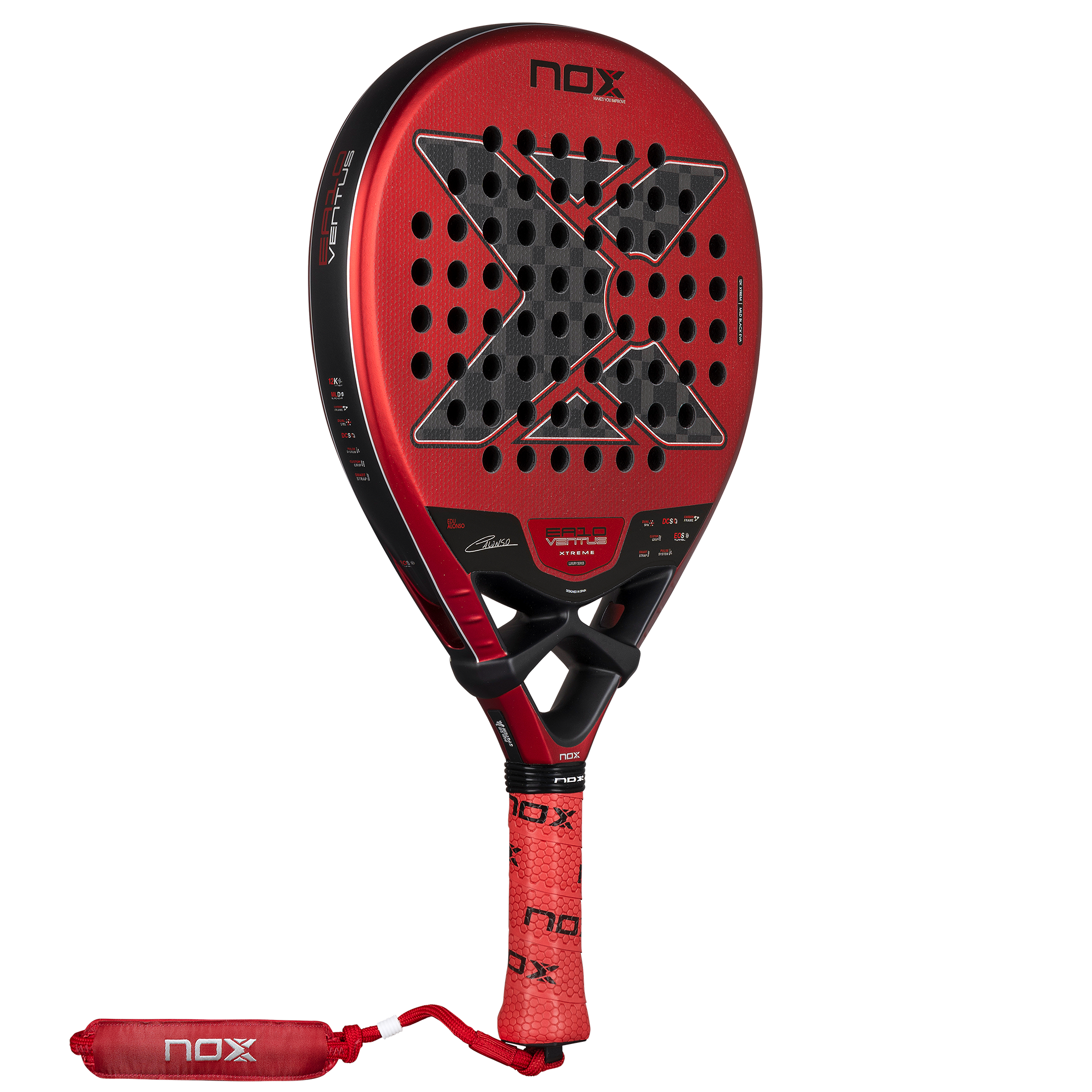 EA10 VENTUS HYBRID 12K XTREM padelio raketė Nox