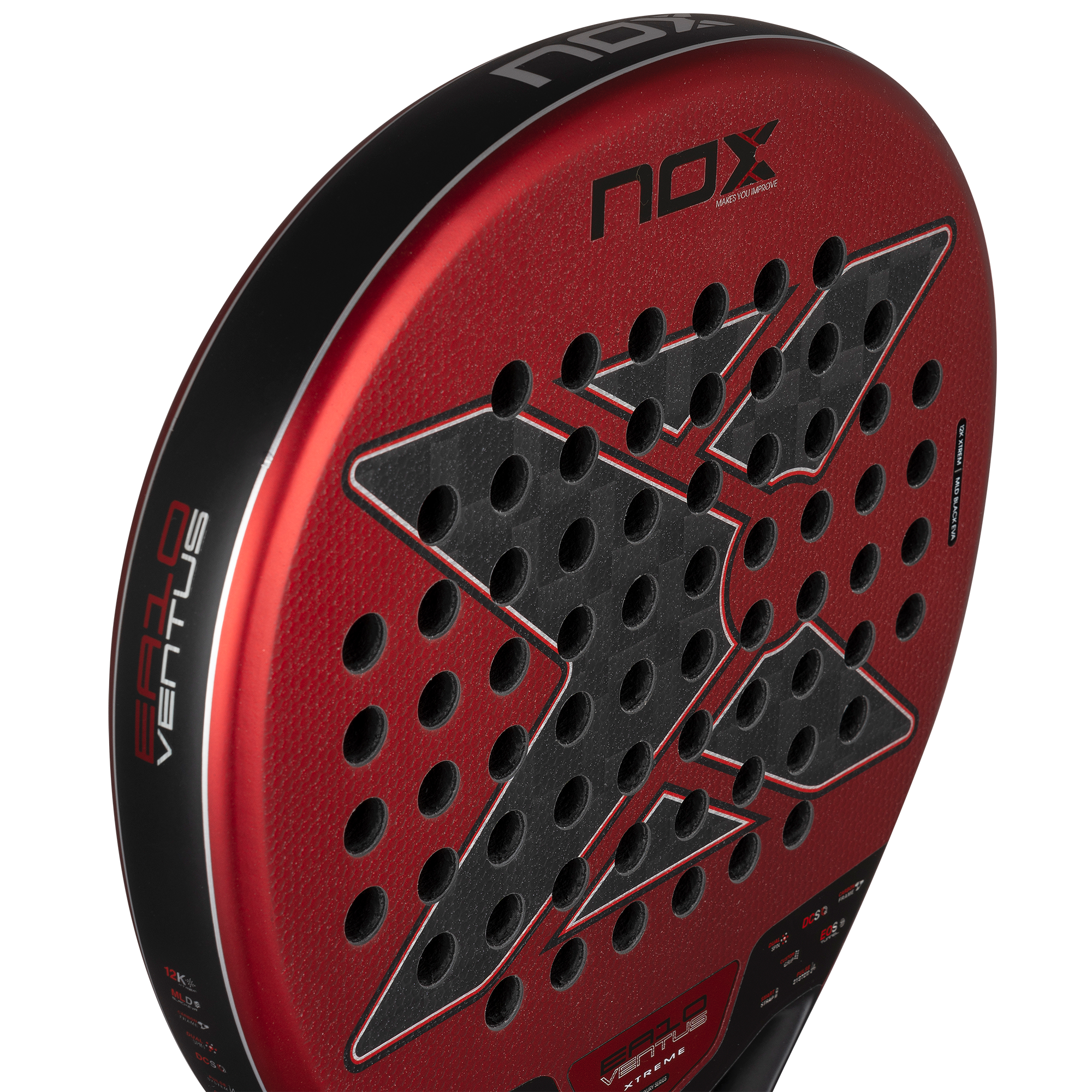 EA10 VENTUS HYBRID 12K XTREM padelio raketė Nox