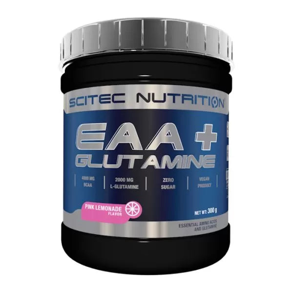 scitec eaa glutamine limonado