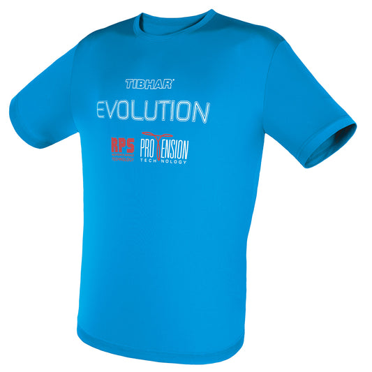 TIBHAR EVOLUTION vyriški marškinėliai žydri