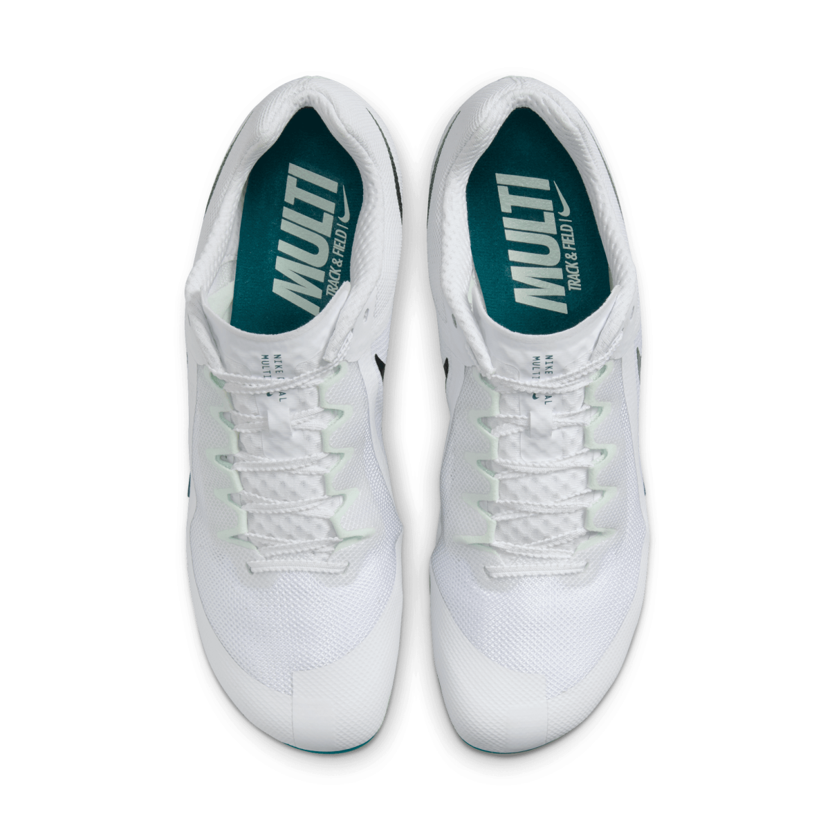 Nike Zoom Rival Multi – unisex running shoes with spikes white