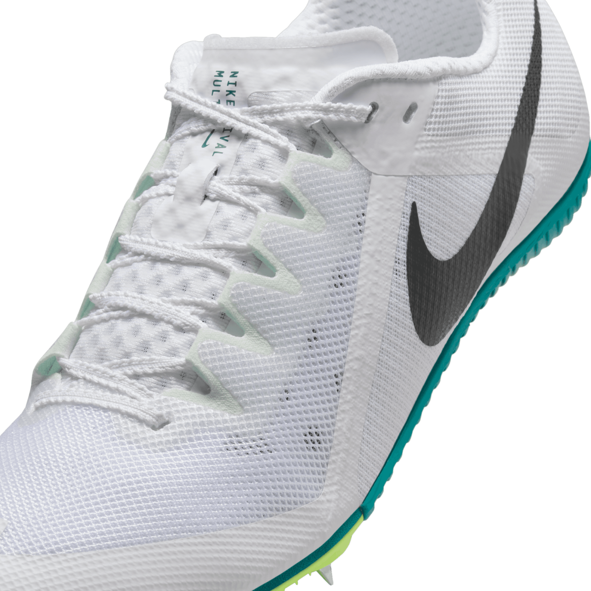 Nike Zoom Rival Multi – unisex running shoes with spikes white