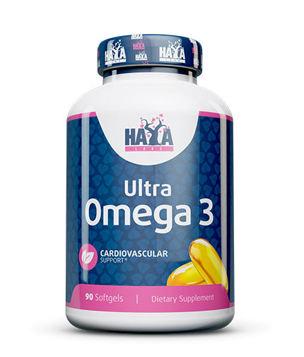 HAYA Labs ULTRA OMEGA 3 fatty acids 90caps.