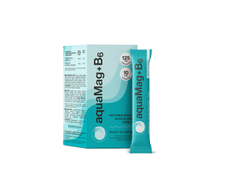 AquaMag+B6 liquid paruoša gerti (10 pakeliai)