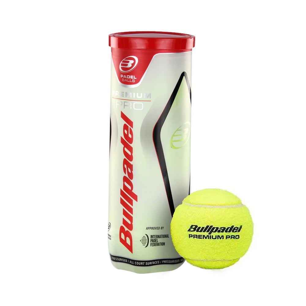 Bullpadel Premium Pro padelio kamuoliukai (3vnt.)