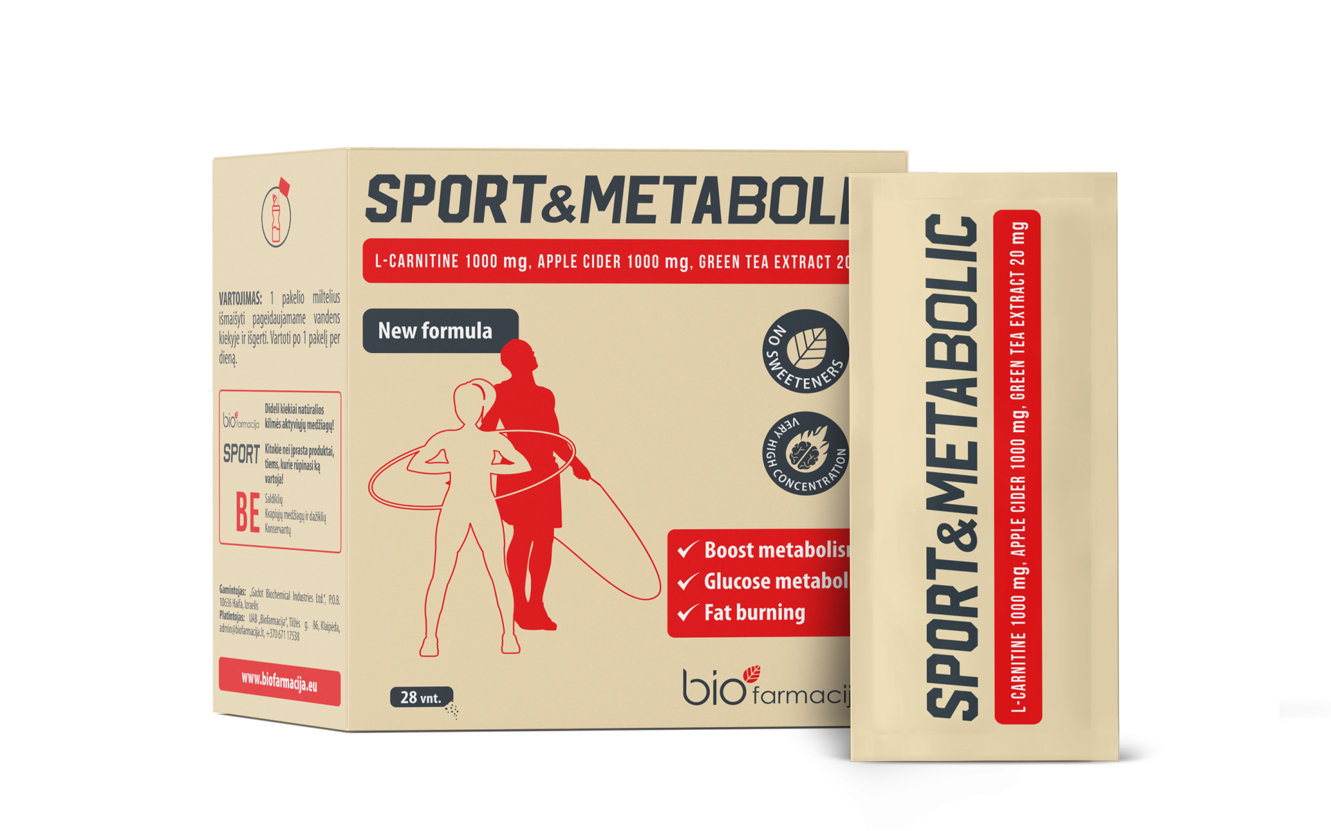 SPORT&METABOLIC (14 pak.)