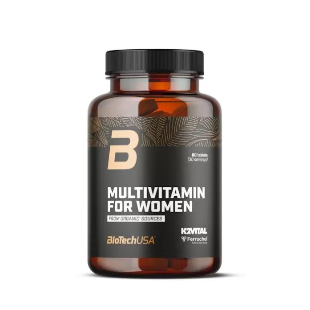 BioTech Multivitamin For Women from organic sources Multivitaminai moterims (60 kaps.)