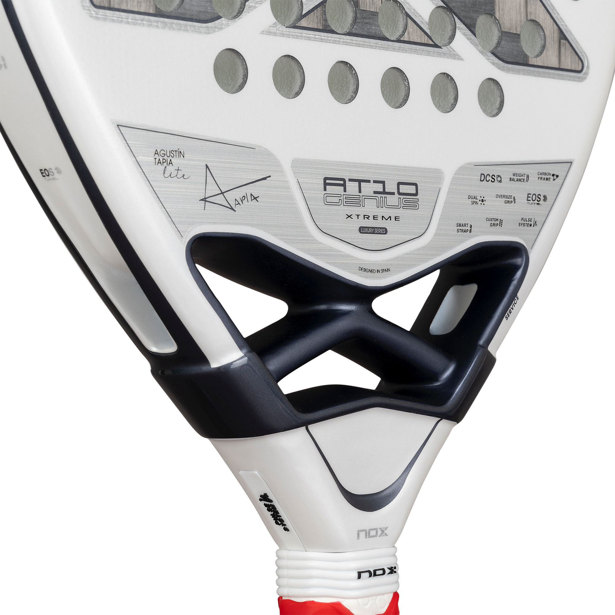 AT10 GENIUS 12K ALUM XTREM LITE padelio raketė Nox