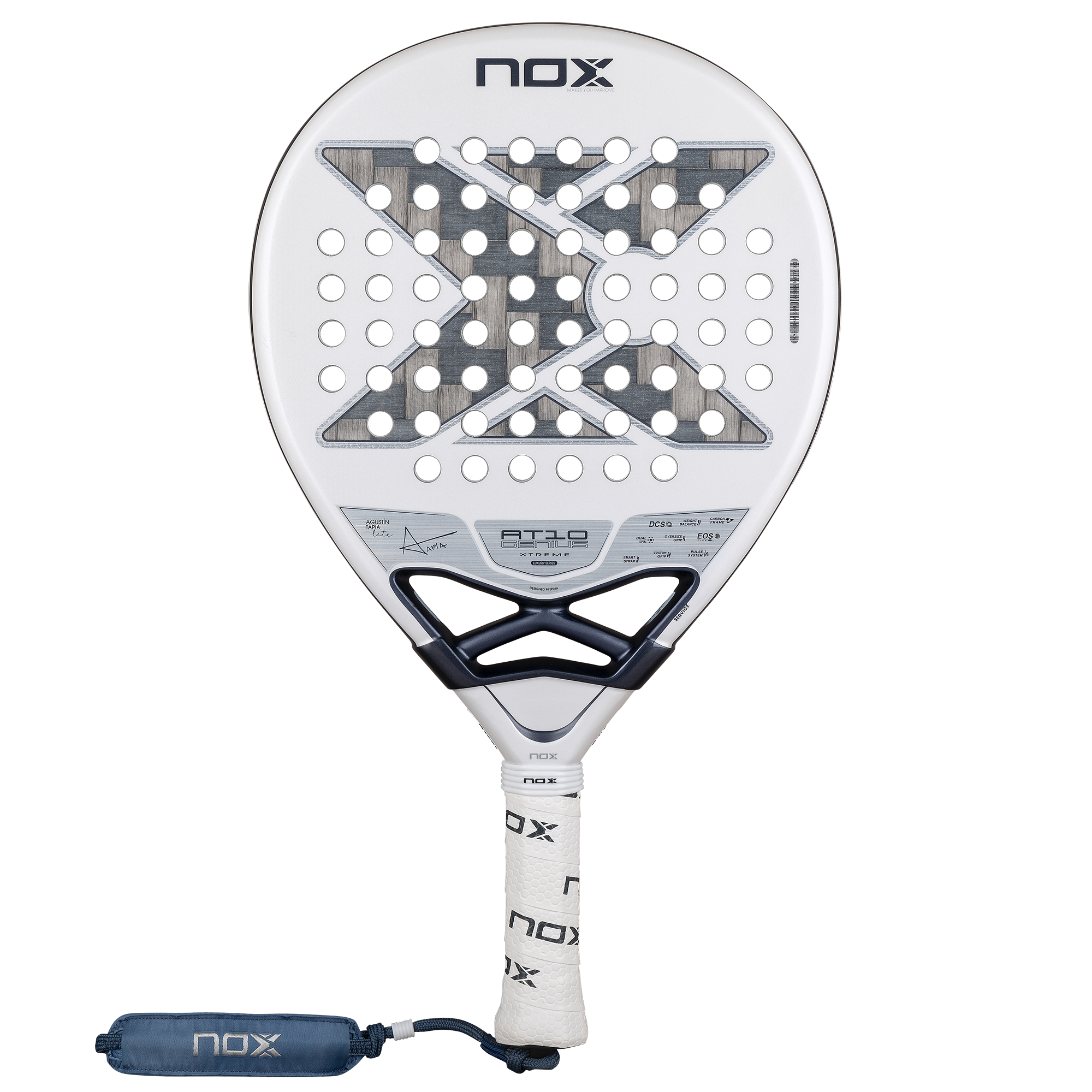 AT10 GENIUS 12K ALUM XTREM LITE padelio raketė Nox