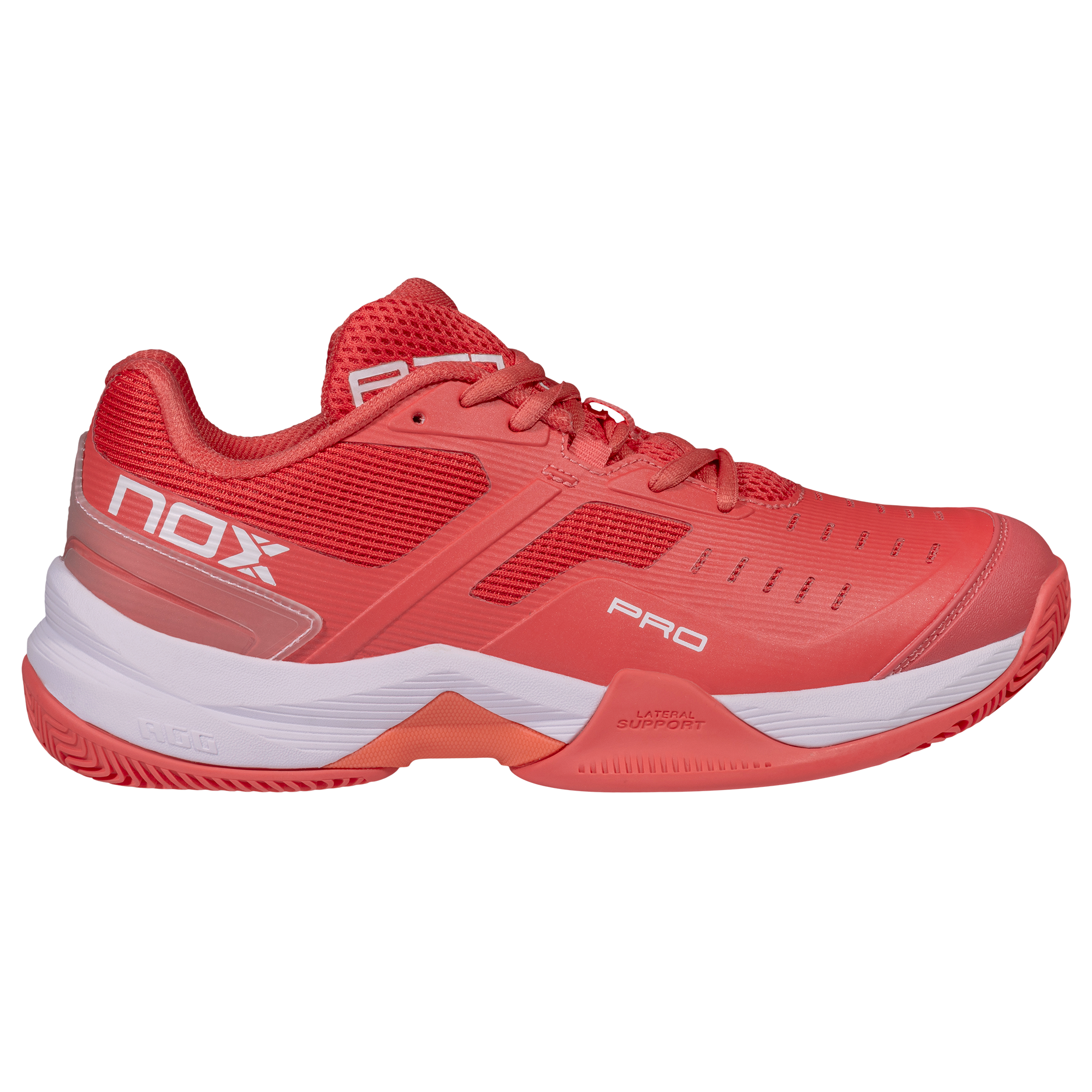 NOX AT10 PRO SEA CORAL/WHITE moteriški padelio batai