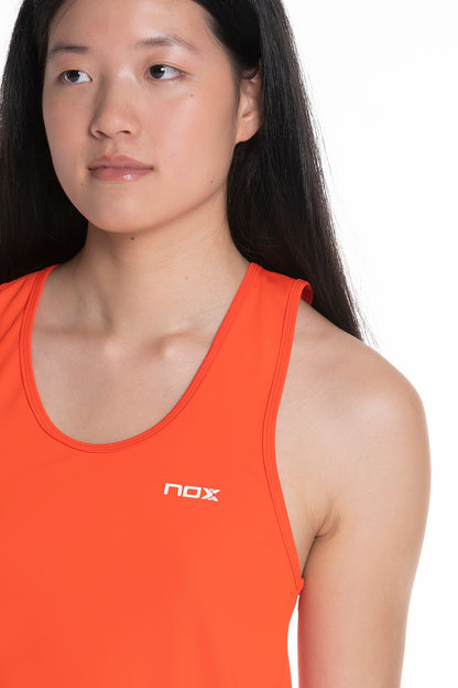 Marškinėliai moterims NOX TEAM TOP Red
