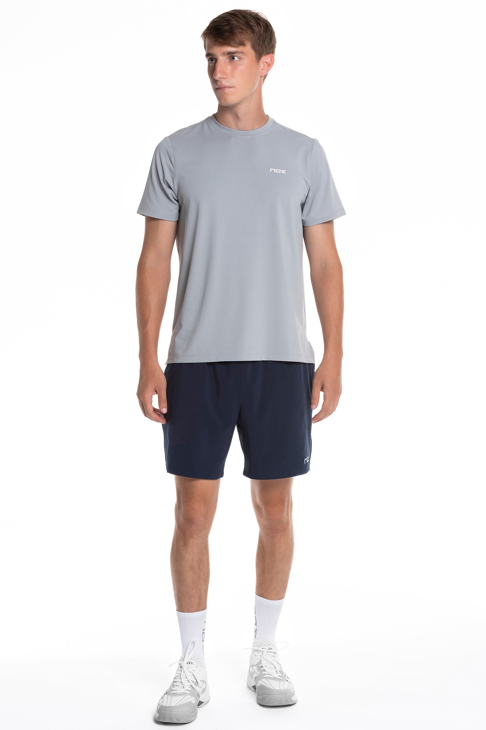 NOX T-shirt TEAM Regular (grey)