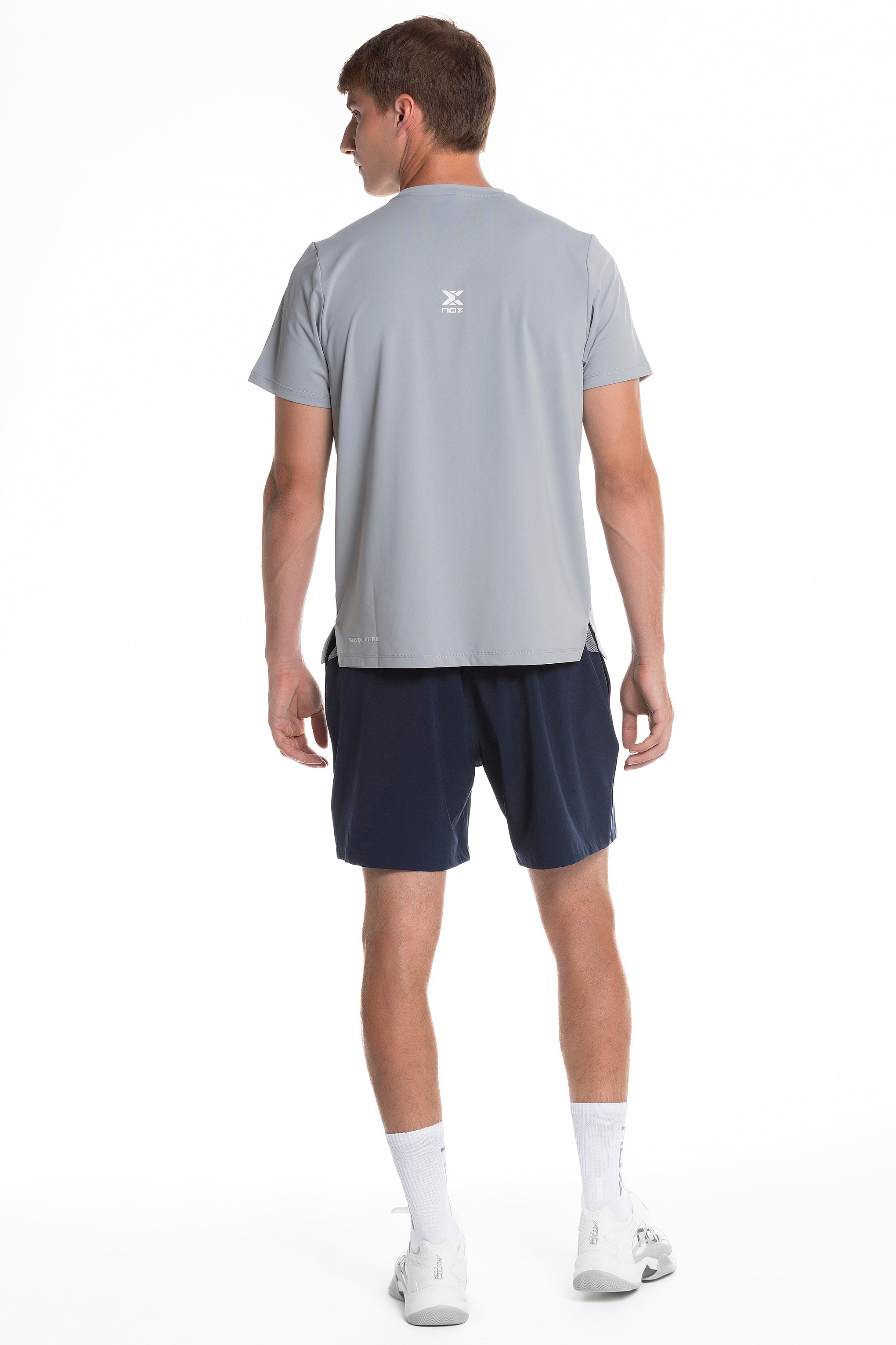 NOX T-shirt TEAM Regular (grey)